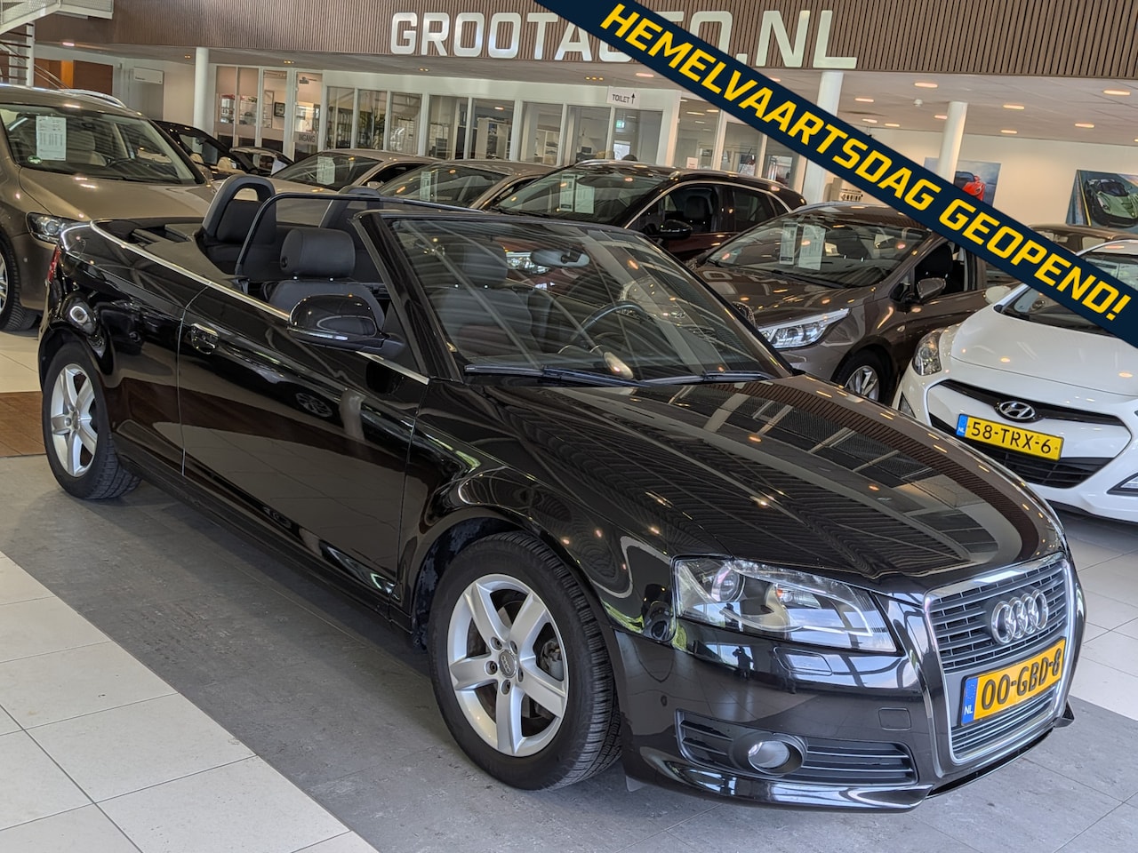 Audi A3 Cabriolet - 1.8 TFSI Ambition Pro Line Automaat Airco, Cruise Control, Stuurbekrachtiging - AutoWereld.nl