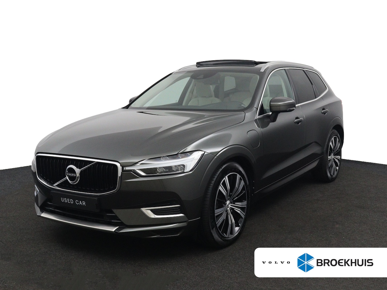 Volvo XC60 - T8 Twin Engine AWD Momentum | Trekhaak | Luchtvering | Adaptieve Cruise | Verwarmde Stoele - AutoWereld.nl
