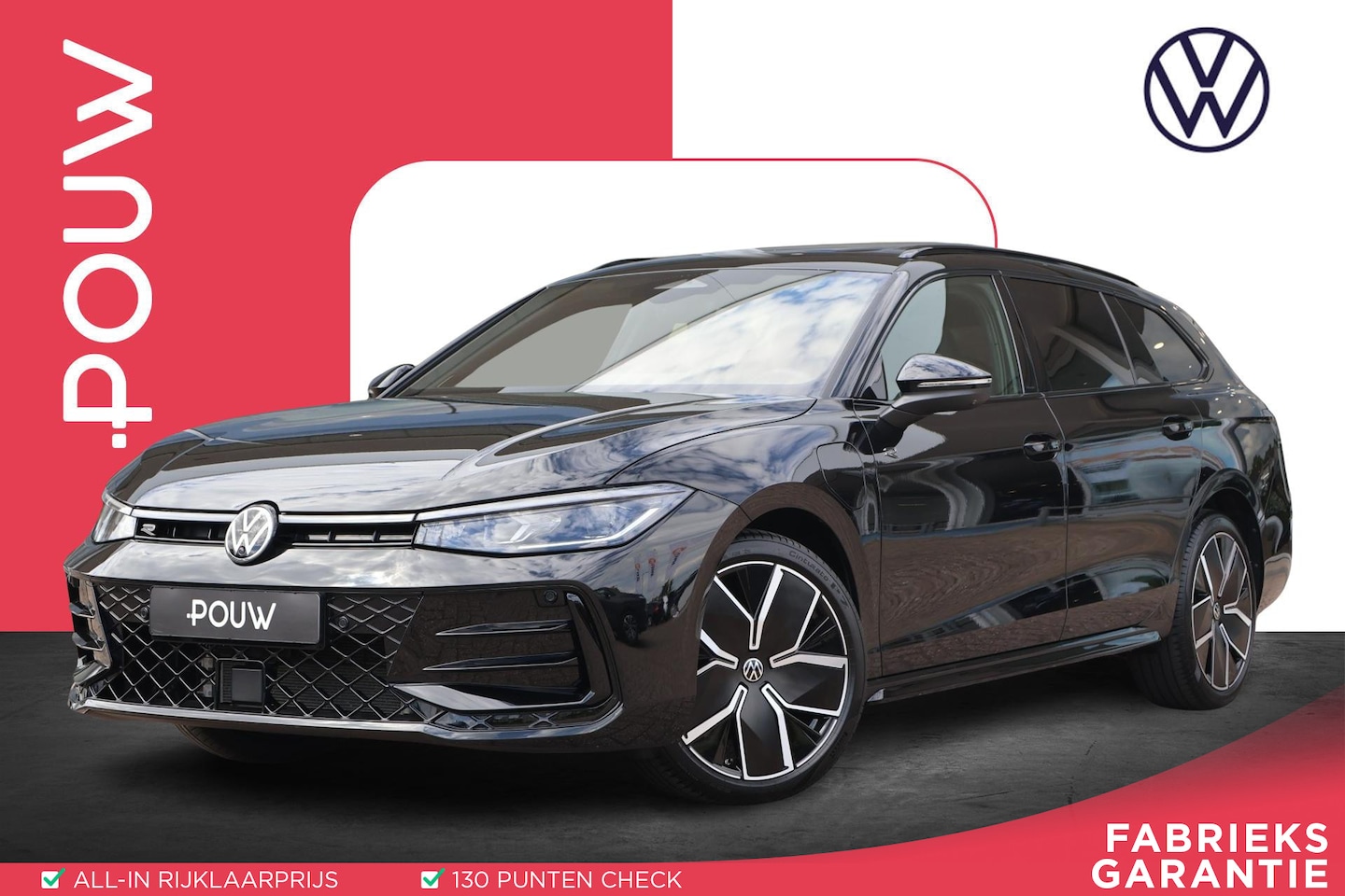 Volkswagen Passat Variant - 1.5 eHybrid 272pk R-Line Edition | SoH 100% | Panoramadak | Trekhaak | Harman/Kardon | Hea - AutoWereld.nl