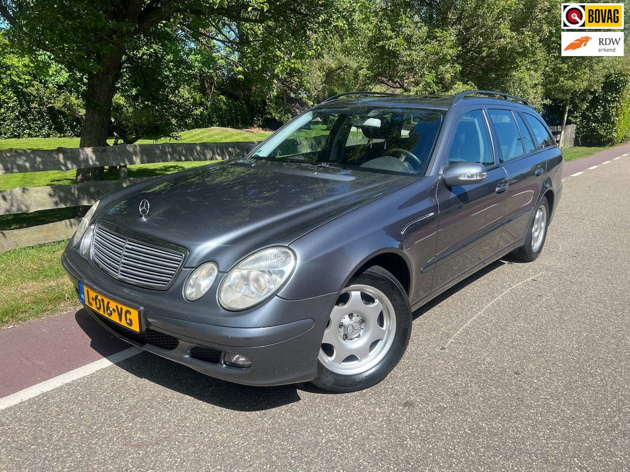 Mercedes-Benz E-klasse Combi - 200 K. Avantgarde Trekhaak - AutoWereld.nl