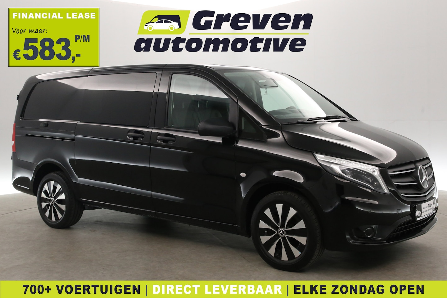 Mercedes-Benz Vito - 119 CDI Lang 191PK | Aut. | Clima | Cruise | Camera | 3 Zits | Trekhaak | Carplay | 2xSchu - AutoWereld.nl