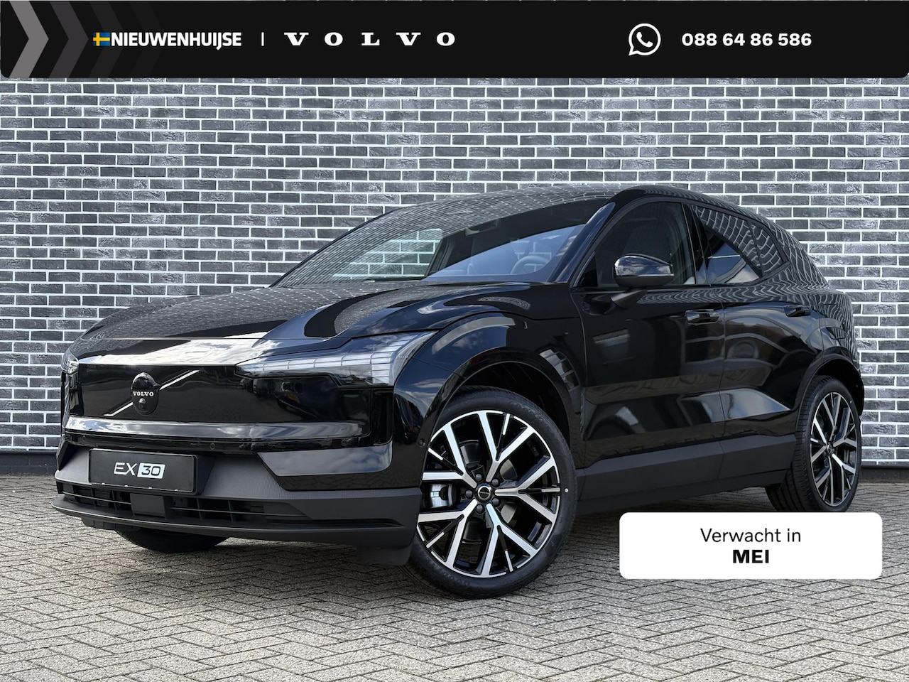 Volvo EX30 - P5 Long Range Plus Black Edition Europa 69 kWh | Google Services | Adaptieve Cruise Contro - AutoWereld.nl
