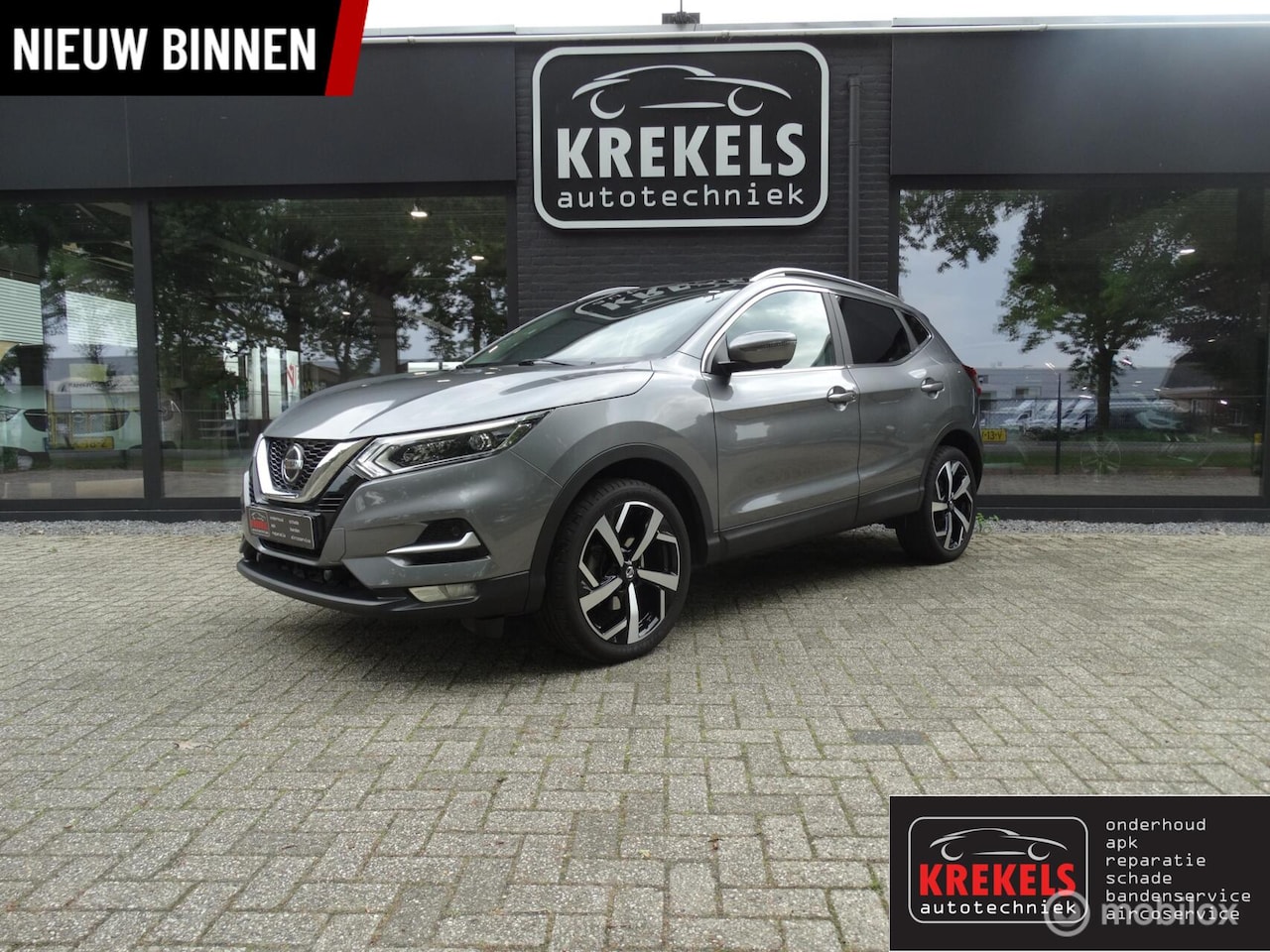 Nissan Qashqai - 1.3 DIG-T Tekna | Automaat | Pano | Leder - AutoWereld.nl