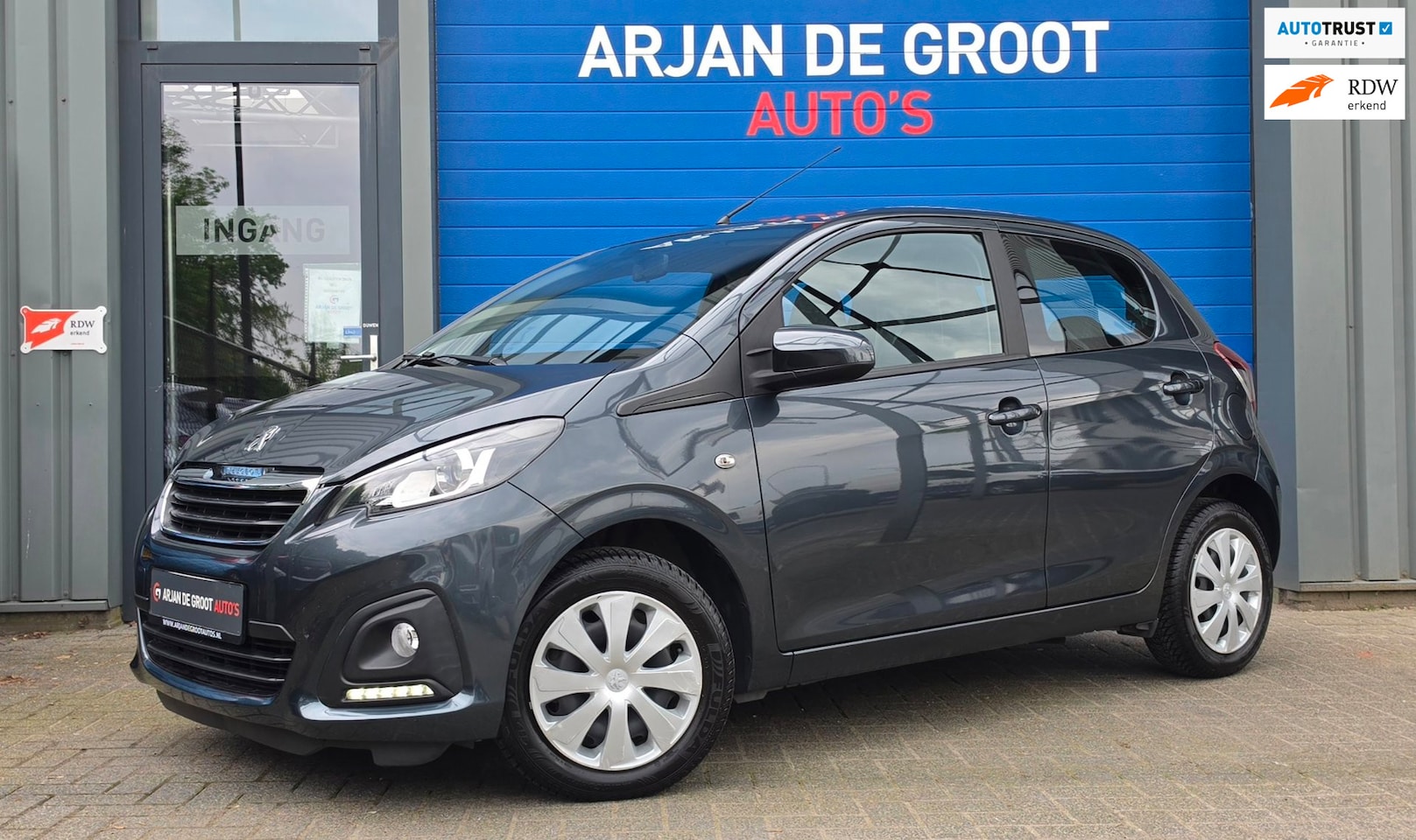 Peugeot 108 - 1.0 e-Vti 5Drs AUTOMAAT Airco Electr pakket Stoelverwarming - AutoWereld.nl