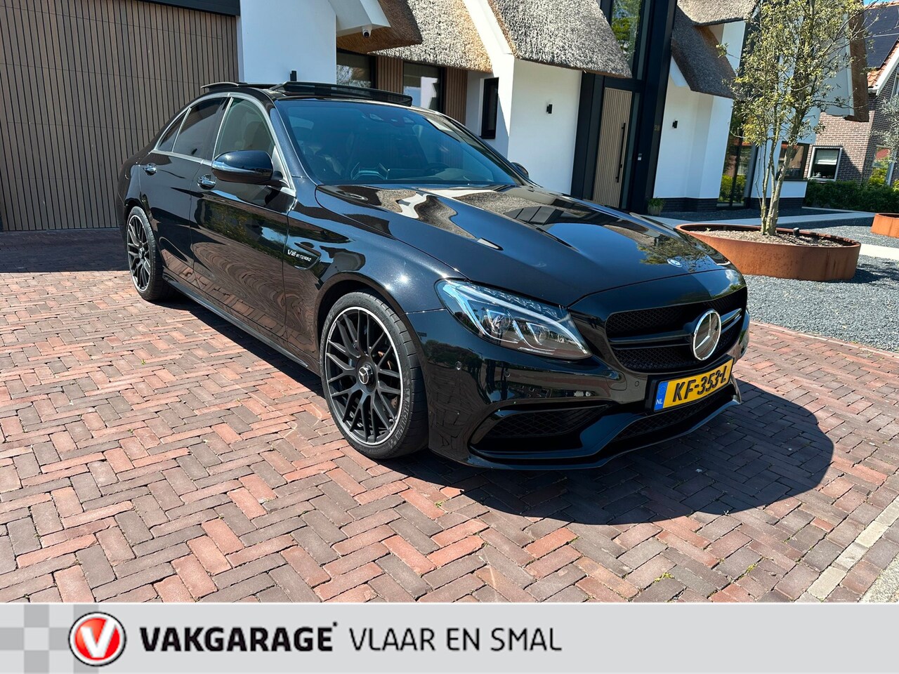 Mercedes-Benz C-klasse - AMG 63 Edition 1 -Schaal stoelen-Panodak-Onderhouds historie compleet zeer nette AMG in co - AutoWereld.nl