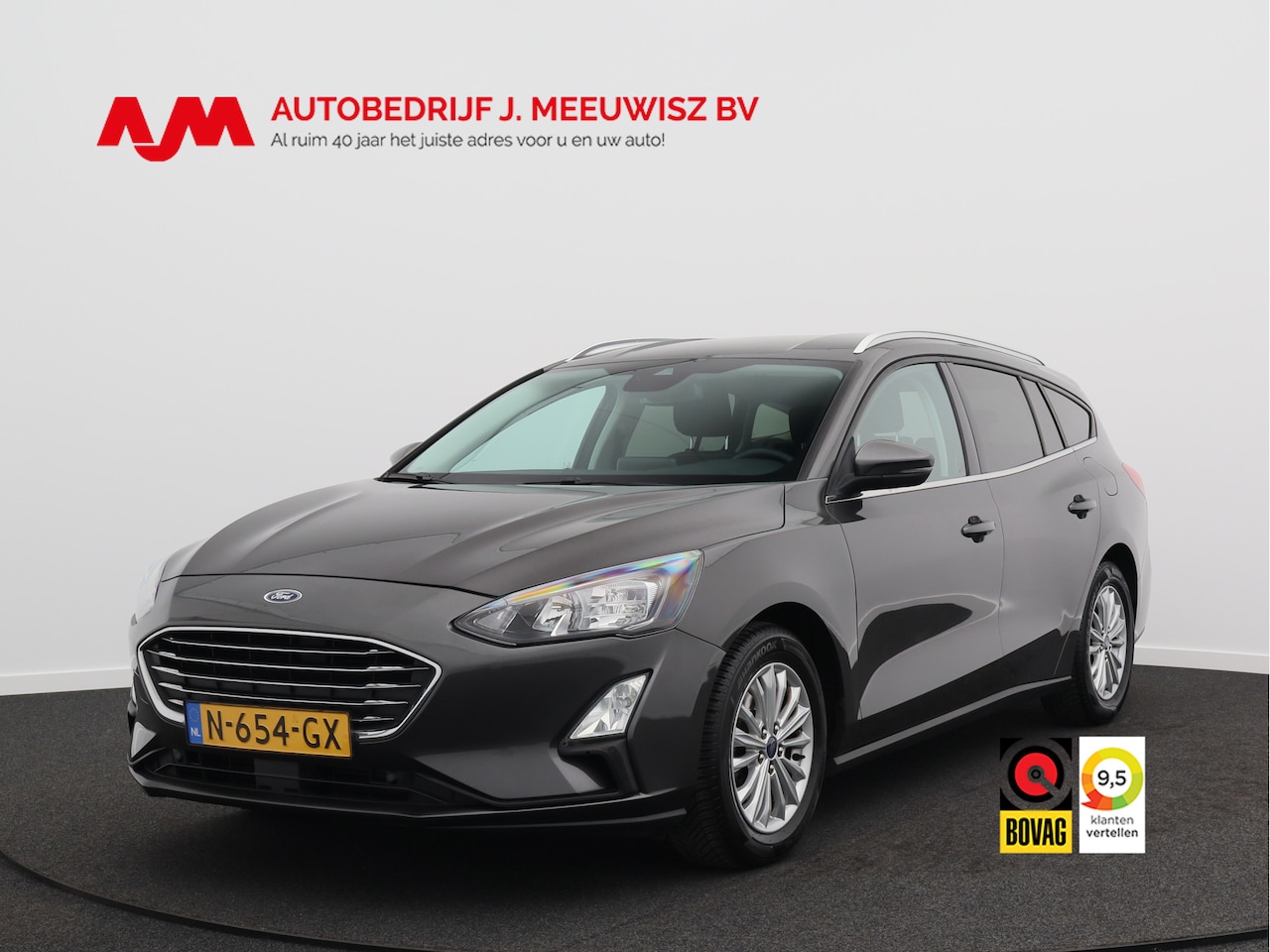 Ford Focus Wagon - 1.0 EcoBoost Titanium X Business/ zeer mooi! - AutoWereld.nl