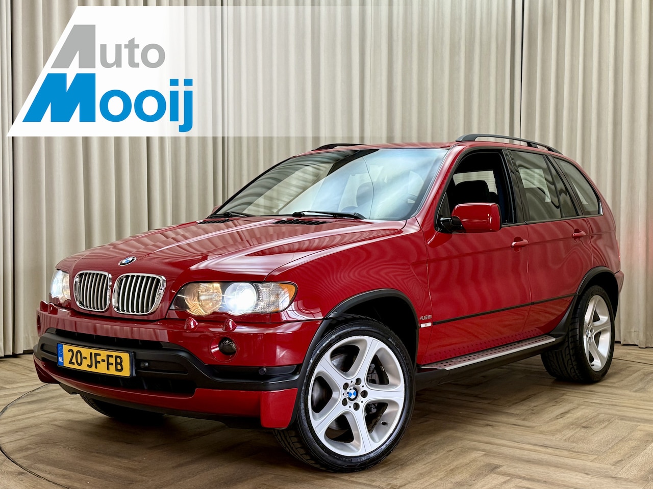 BMW X5 - 4.6IS Alpina 4,6L V8 347 PK ///M Sport / Imola Rot / Alcantara / Full Option / Uniek - AutoWereld.nl