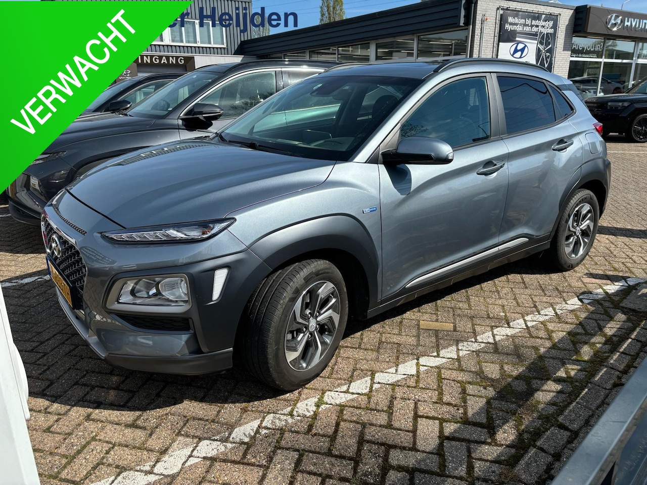 Hyundai Kona - 1.6 GDI HEV Fashion Sky Schuif Dak | Head Up Display - AutoWereld.nl