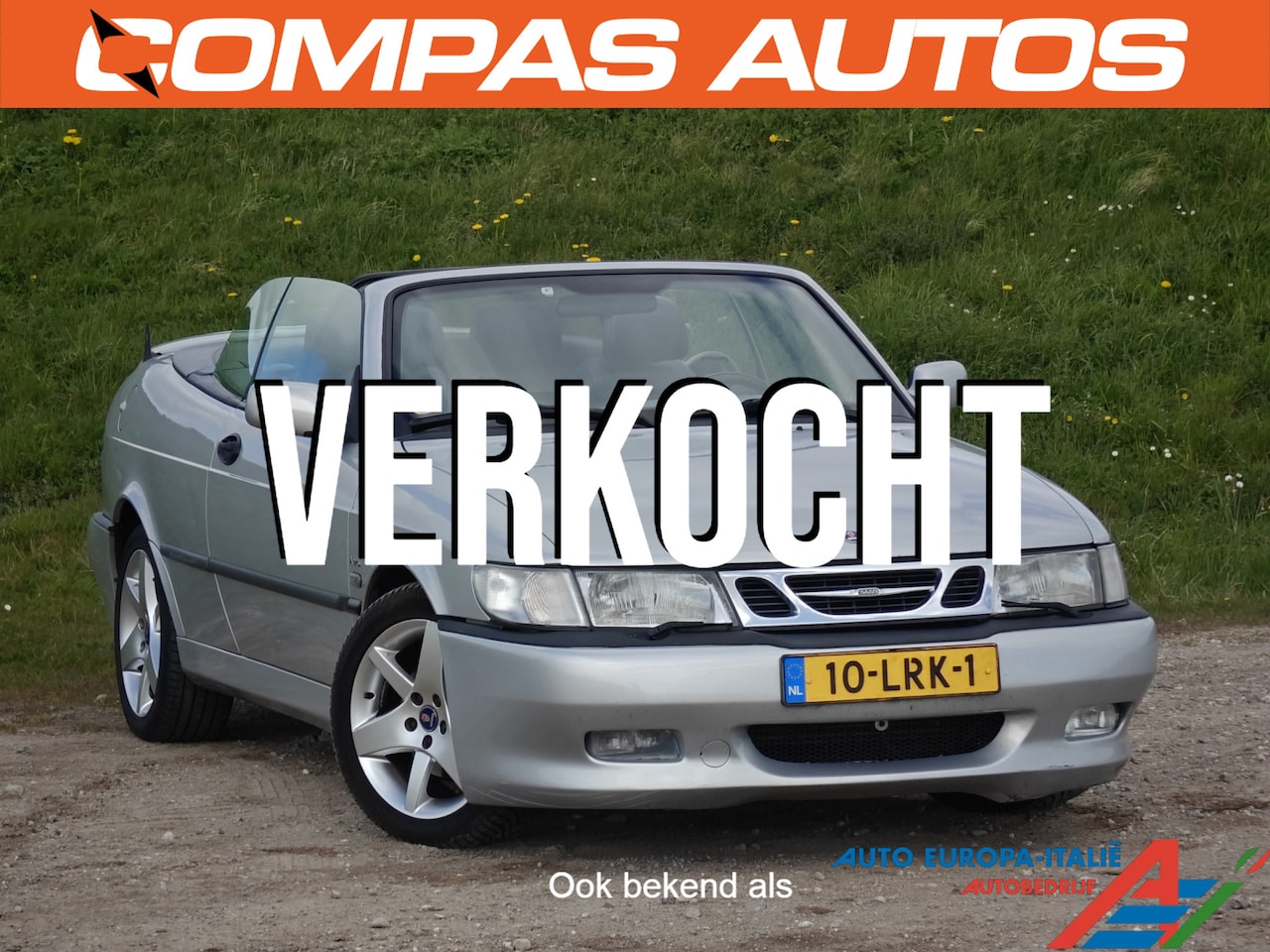 Saab 9-3 Cabrio - 2.0 Turbo Aero Youngtimer - AutoWereld.nl