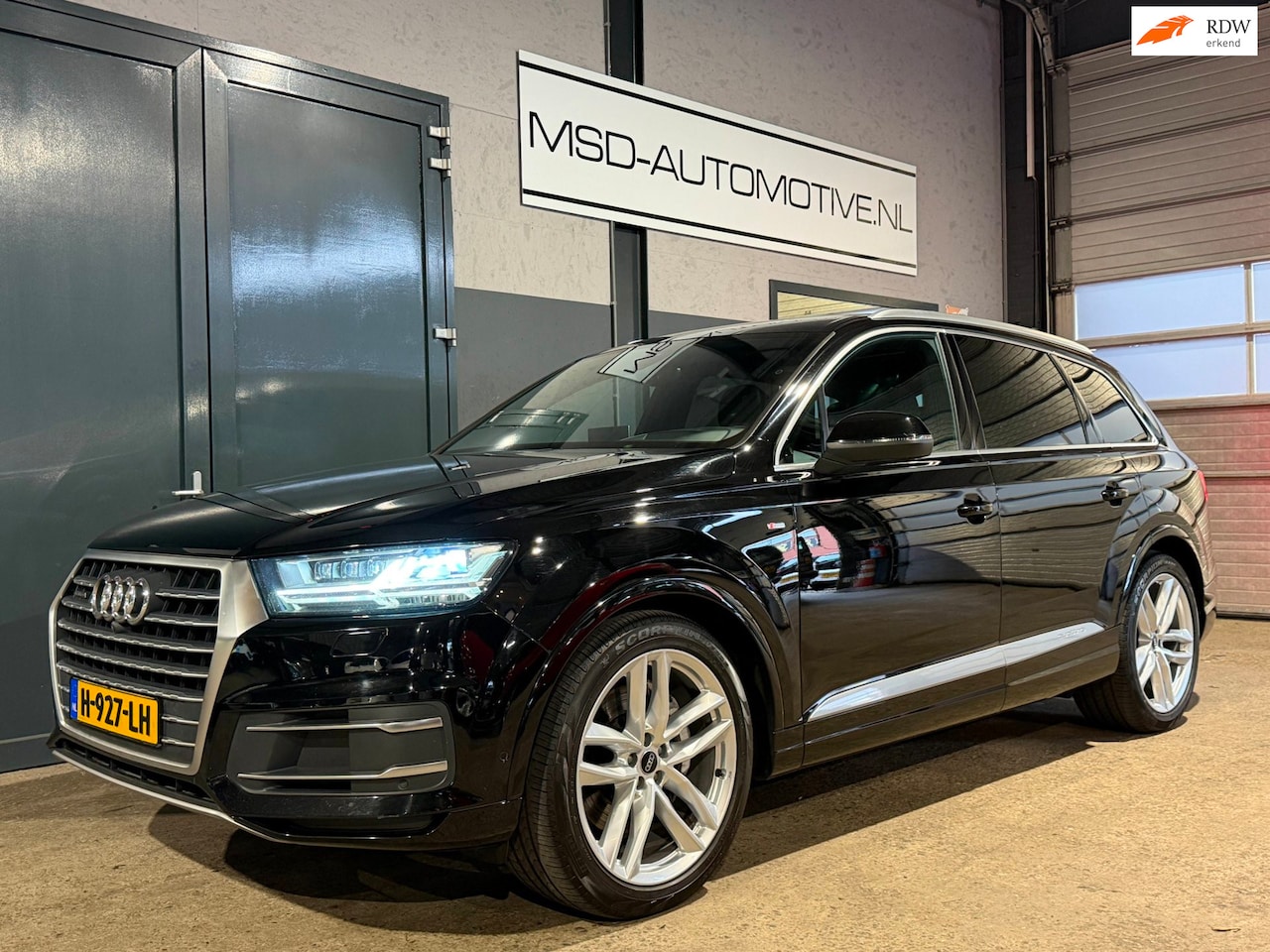 Audi Q7 - 3.0 TFSI Quattro|7 persoons|HUD|Luchtvering|Trekhaak ! - AutoWereld.nl
