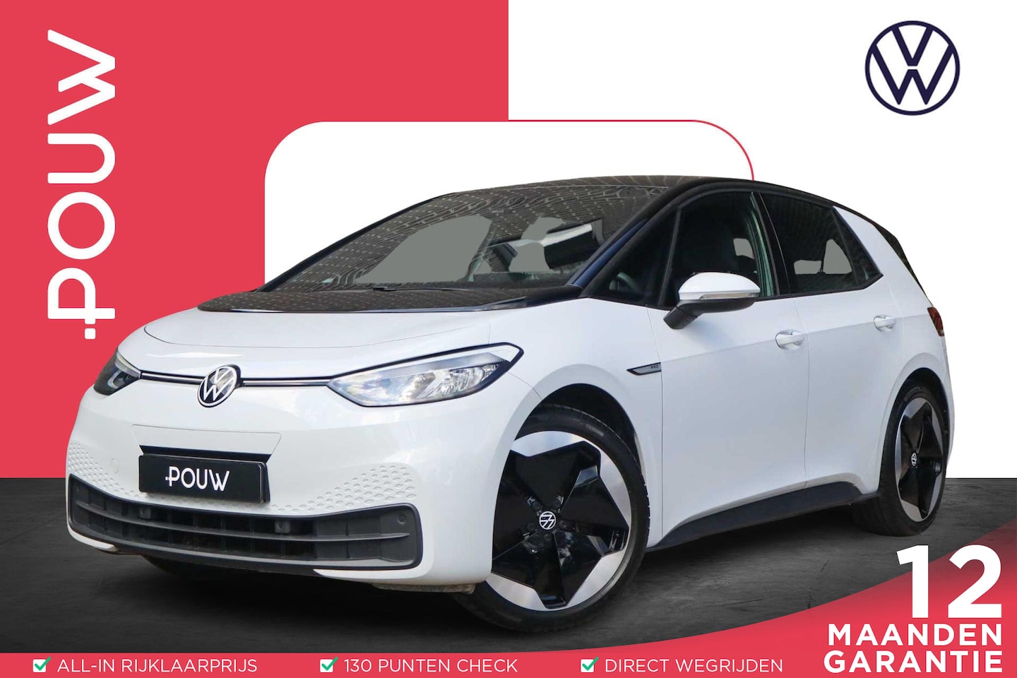 Volkswagen ID.3 - 145pk Pro 58 kWh | SoH 93% | Steunhaak | 20" Velgen | Navigatie - AutoWereld.nl