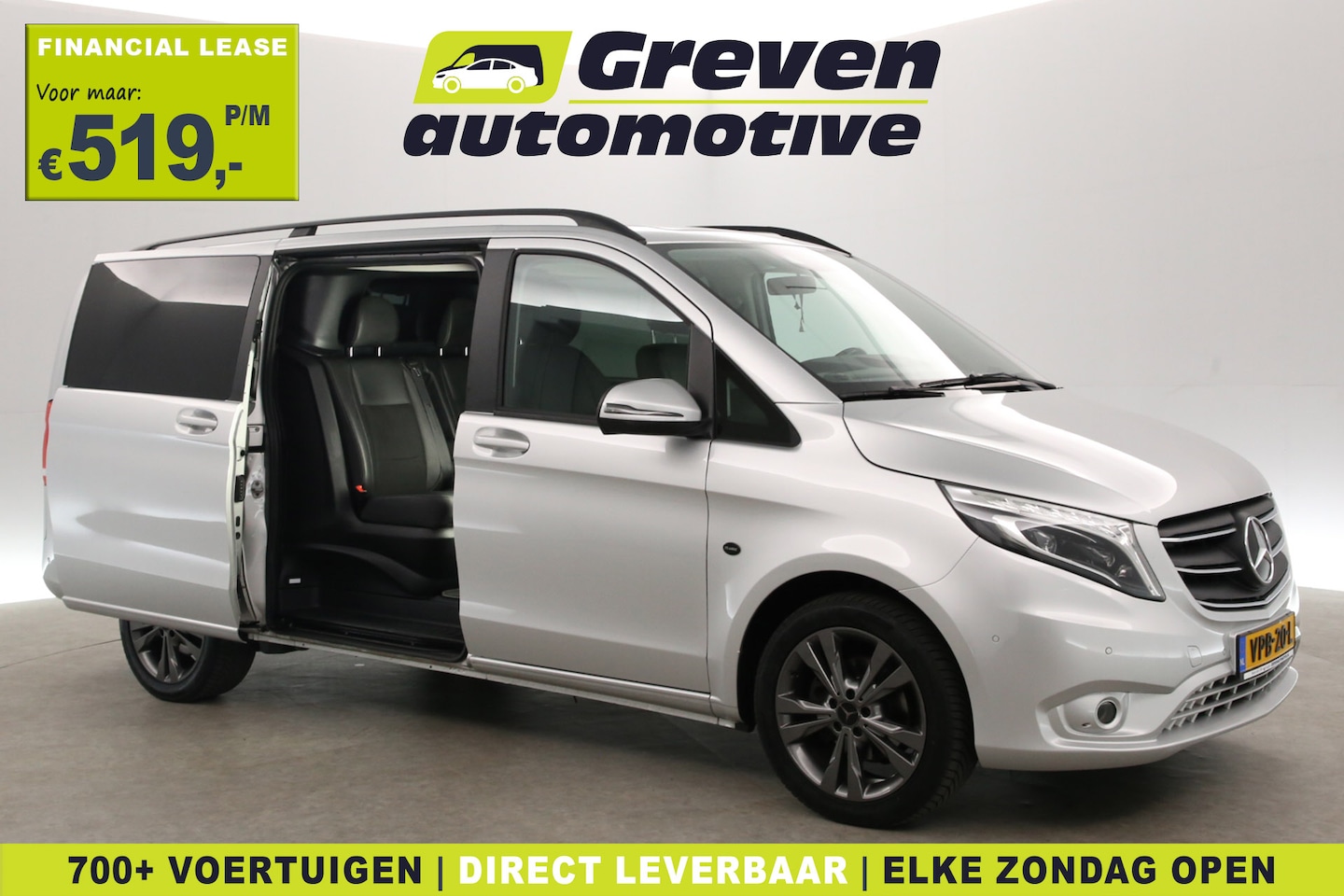 Mercedes-Benz Vito - 114 CDI Lang | Aut. | Dubbele Cabine | Clima | Camera | Cruise | Trekhaak | Carplay - AutoWereld.nl