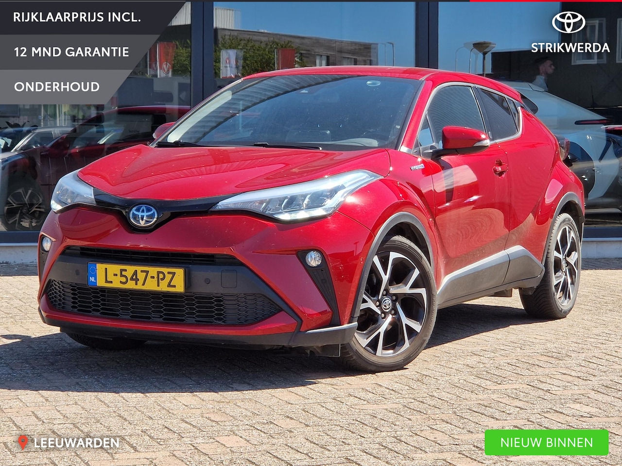 Toyota C-HR - 1.8 Hybrid Dynamic Trekhaak Stoel en stuur verwarming - AutoWereld.nl
