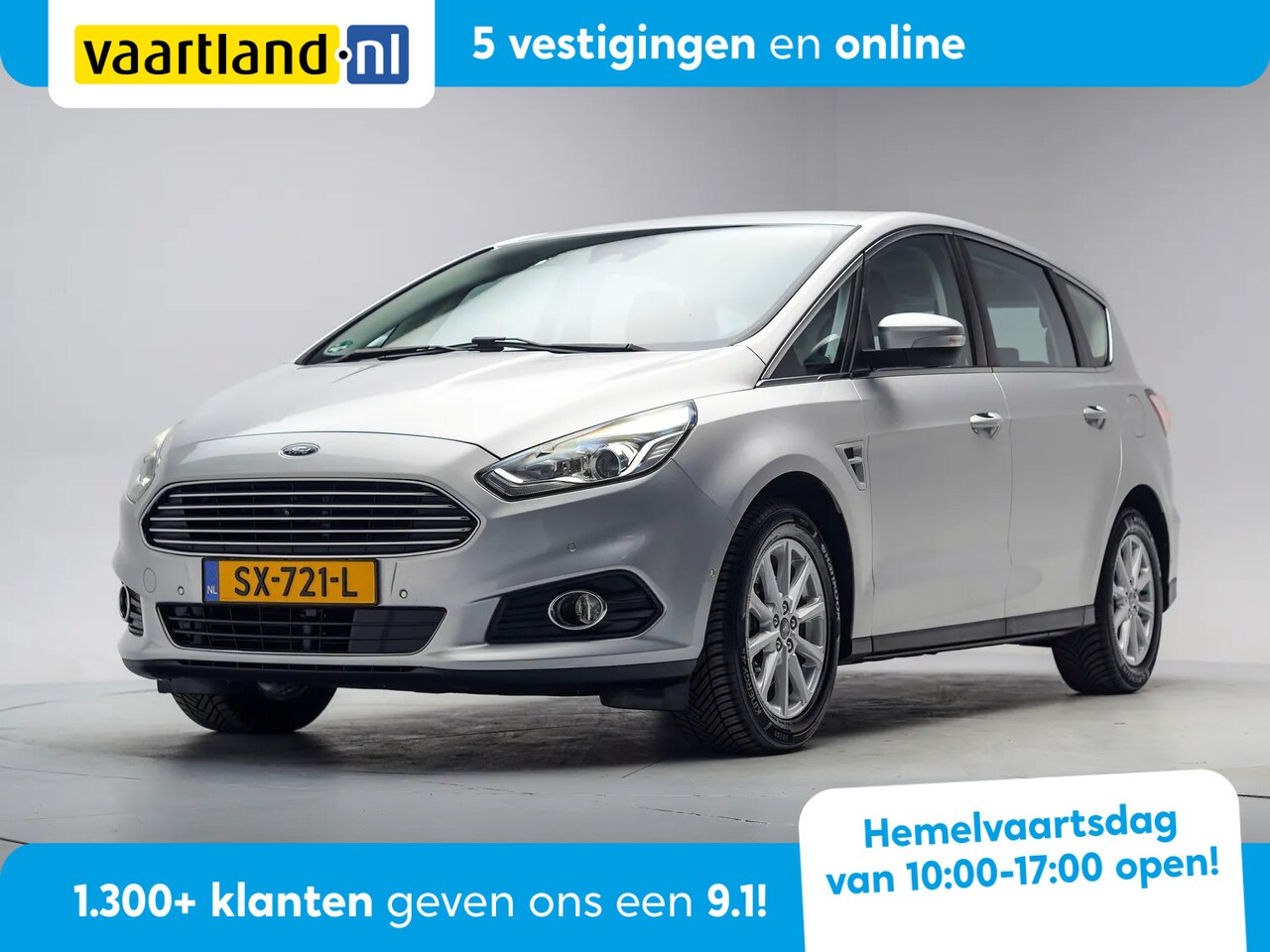 Ford S-Max - 2.0 Titanium Aut. [ Navi Stoelverwarming Camera Trekhaak ] - AutoWereld.nl