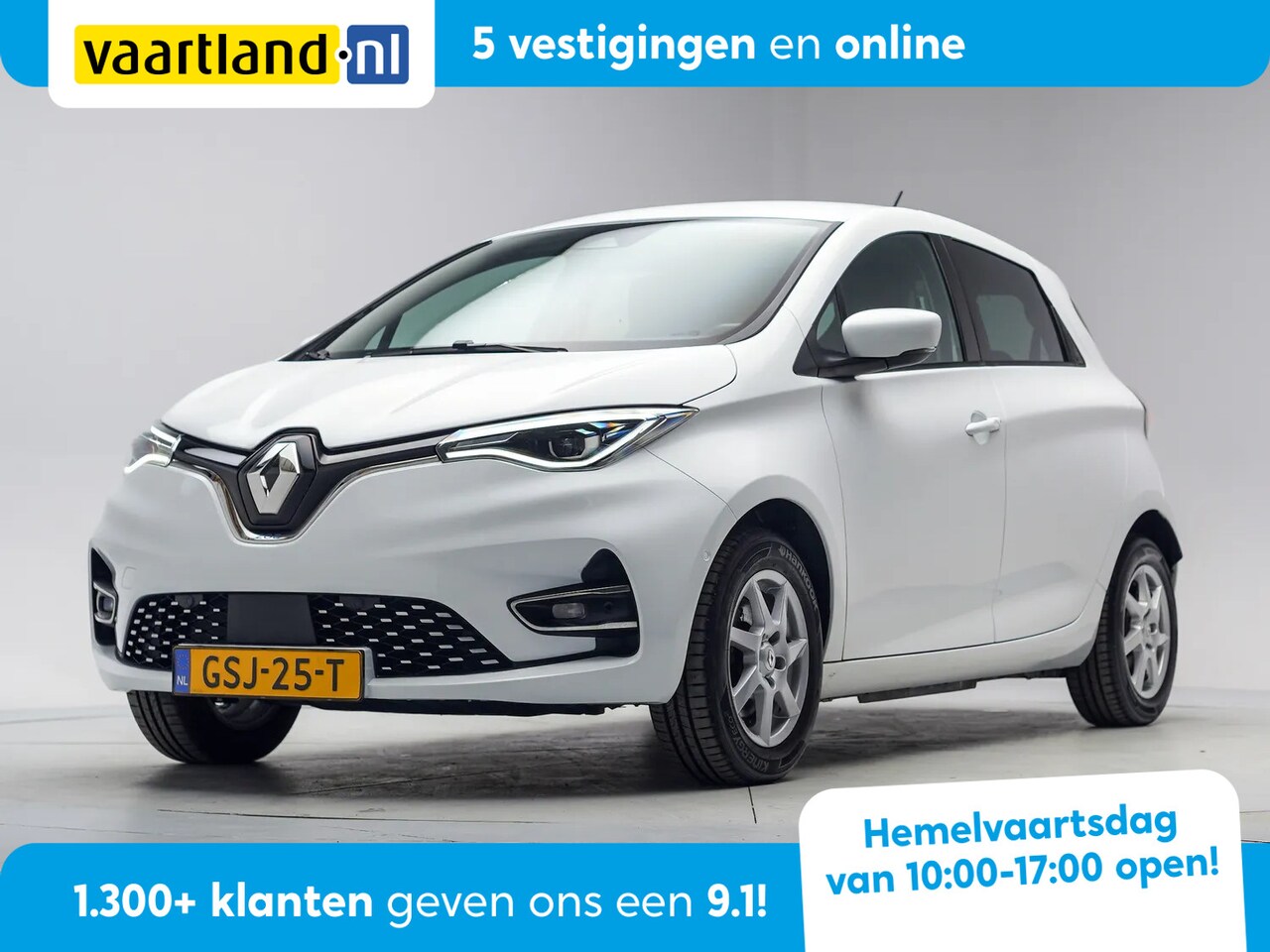 Renault Zoe - R135 Intens Busniss 52 [ Huuraccu Navi Camera ] - AutoWereld.nl