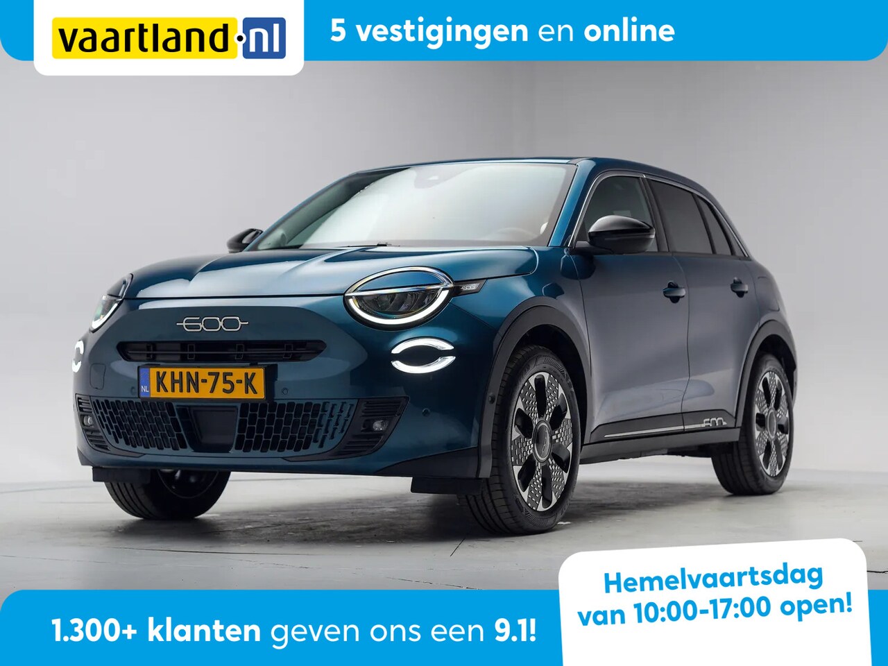Fiat 600 - 600 e La Prima 54 kWh [ Navi Camera Apple / Android Leder Stoelverwarming ] - AutoWereld.nl