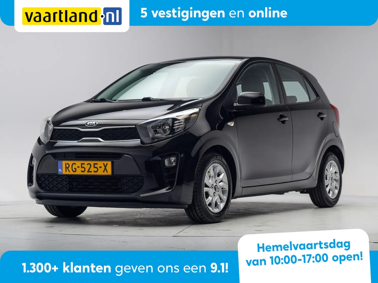 Kia Picanto - 1.0 CVVT ComfortPlusLine Navigator [ Navi Apple/Android Camera Airco ] - AutoWereld.nl