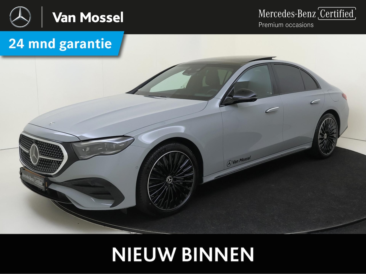 Mercedes-Benz E-klasse - 400 e 4MATIC AMG Line / Premium Plus/ AIRMATIC/ Achterasbesturing/ Burmester 4D/ Head Up/ - AutoWereld.nl