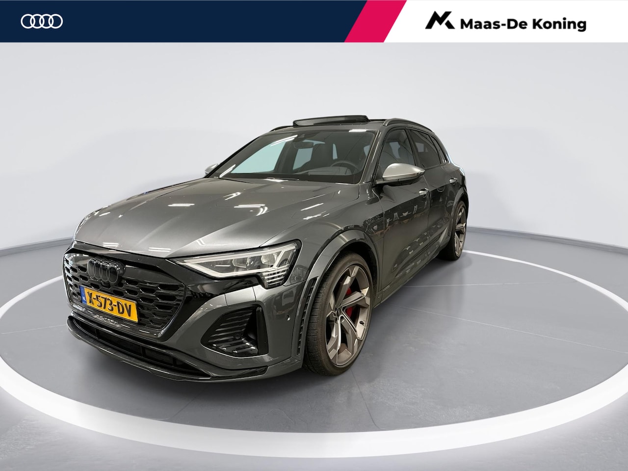 Audi Q8 e-tron - SQ8 507pk Quattro 115 kWh · SOH 94% · 360 Camera · B&O Audio · Luchtvering · Panoramadak · - AutoWereld.nl