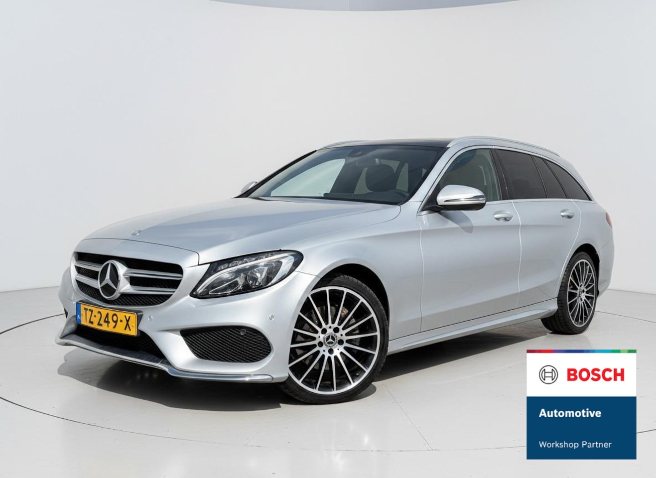 Mercedes-Benz C-klasse Estate - 180 CDI AMG Sport Edition AMG - LEER - PANO - CRUISE - AutoWereld.nl