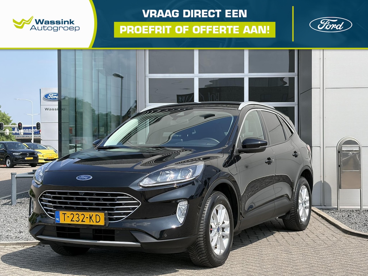 Ford Kuga - 2.5 PHEV Titanium | Trekhaak | | navigatie | airco | - AutoWereld.nl