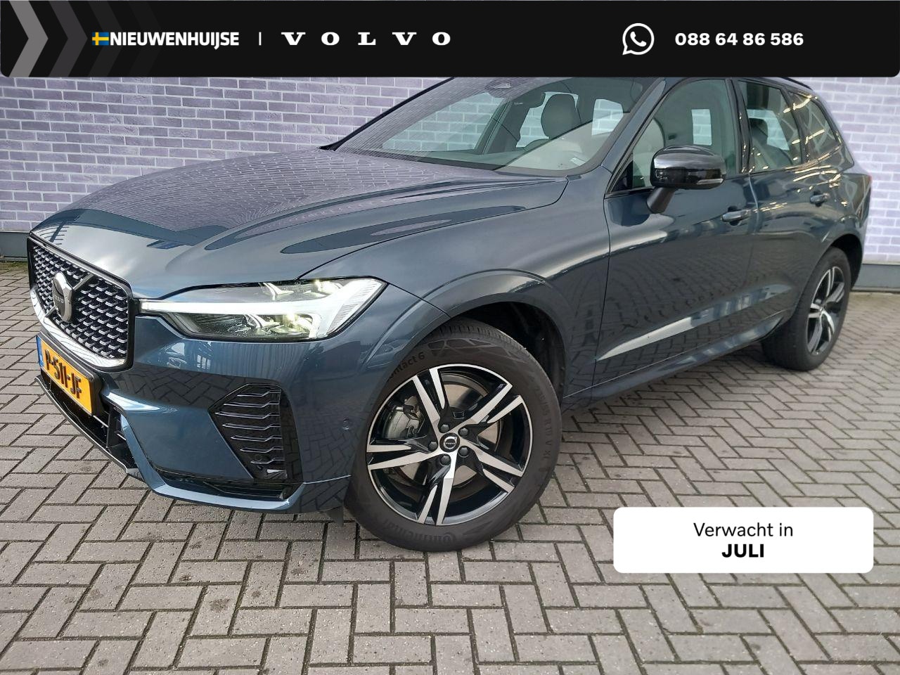 Volvo XC60 - 2.0 B5 R-Design | Adaptieve Cruise Control | Stoel-/Stuurverwarming | Sportstoelen | Parke - AutoWereld.nl
