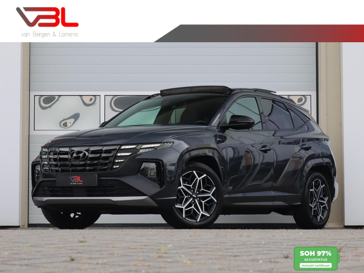 Hyundai Tucson - 1.6 T-GDI 265PKPHEV N Line Sky 4WD | Afneembare trekhaak | SOH 97% - AutoWereld.nl