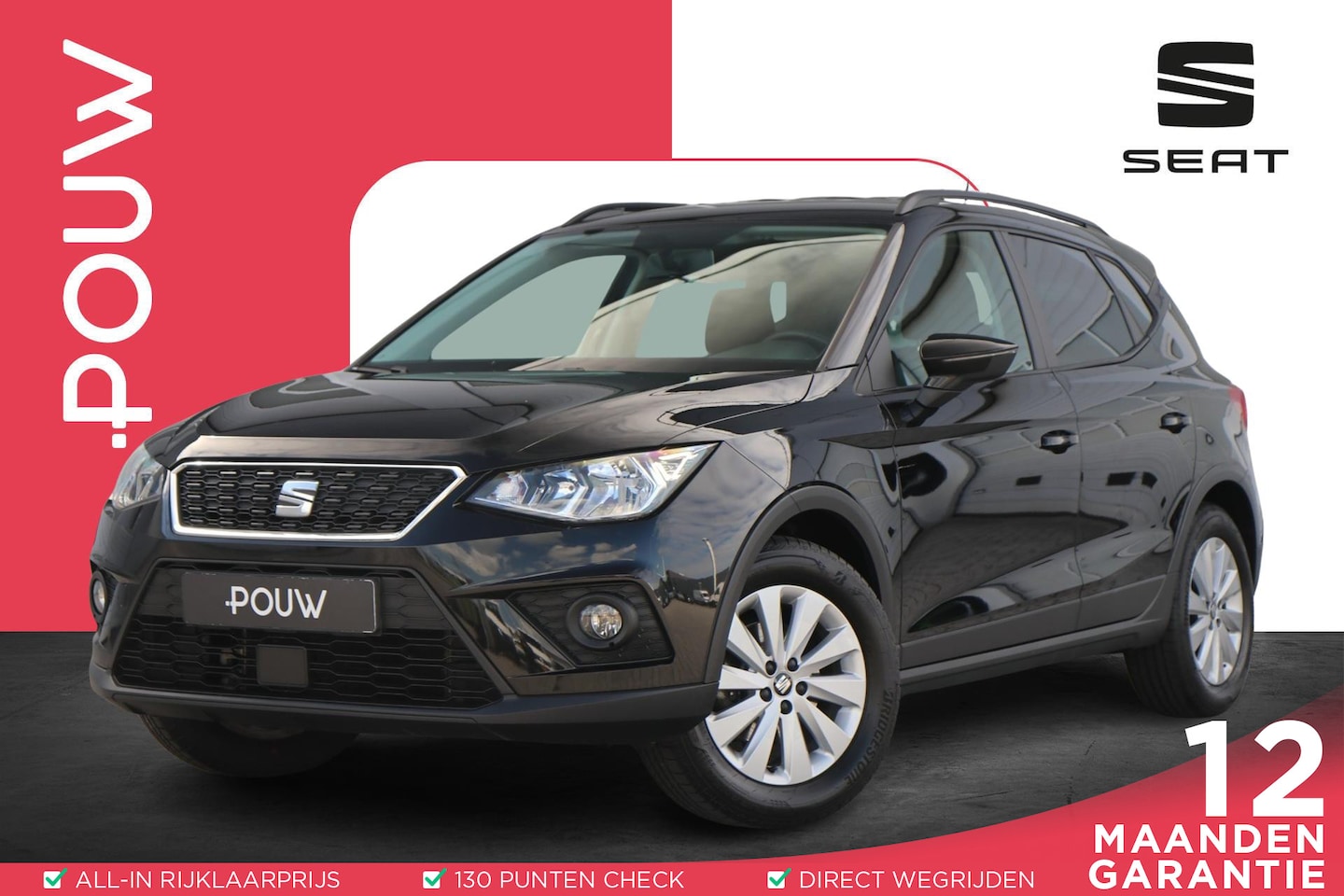 SEAT Arona - 1.0 TSI 95pk Style | Cruise Control | Full Link | Parkeersensoren - AutoWereld.nl