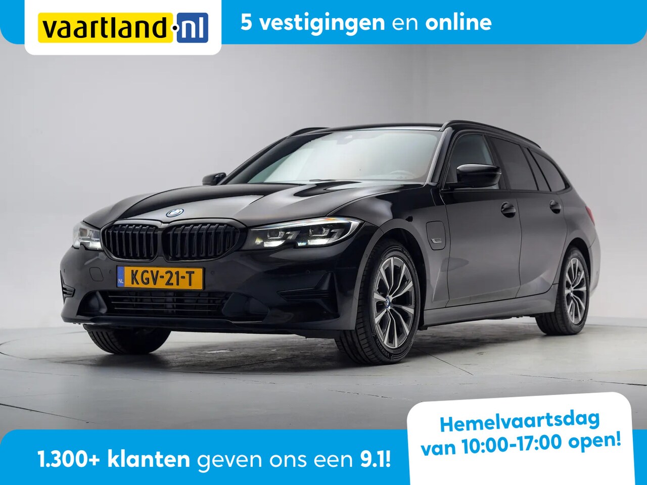 BMW 3-serie Touring - 320e High Executive Sport Aut. [ Leder Stoelverwarming Trekhaak ] - AutoWereld.nl