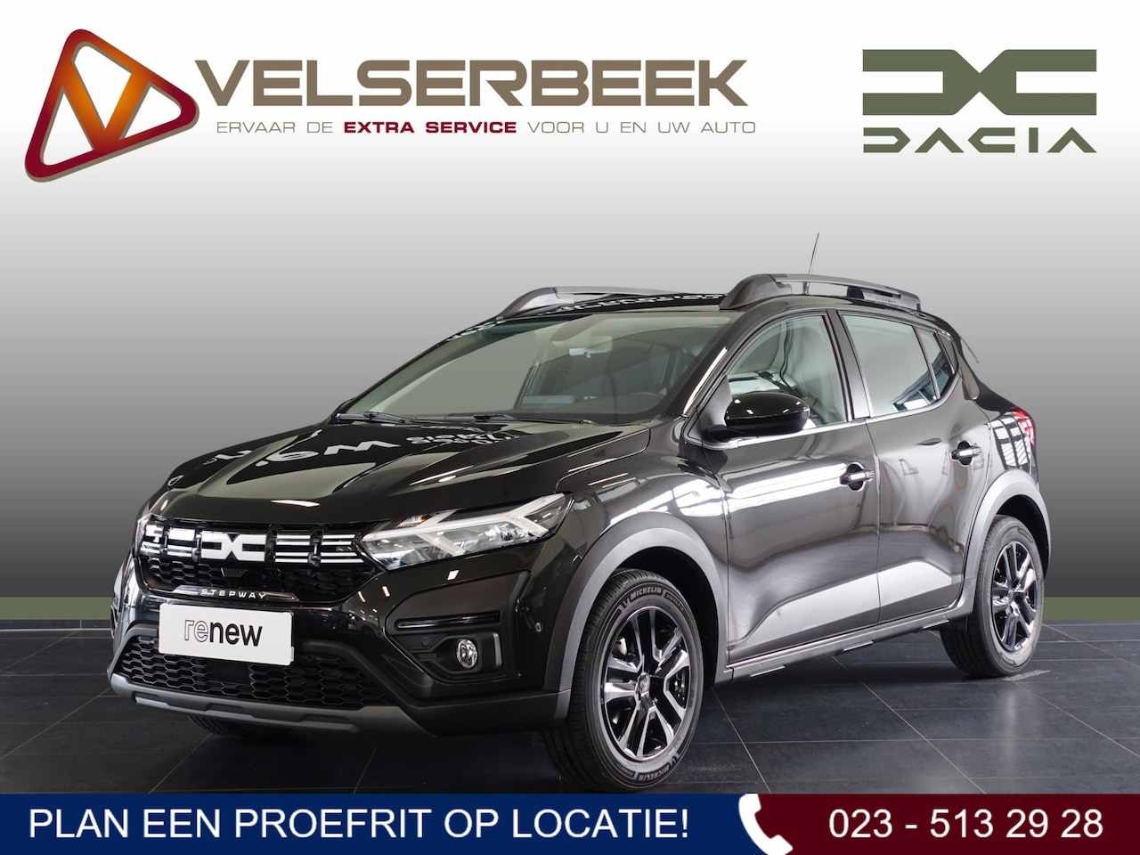 Dacia Sandero Stepway - 1.0 TCe 110 Extreme *Dodehoek detectie * Stoelverwarming *Parkeer sensoren en achteruitrij - AutoWereld.nl