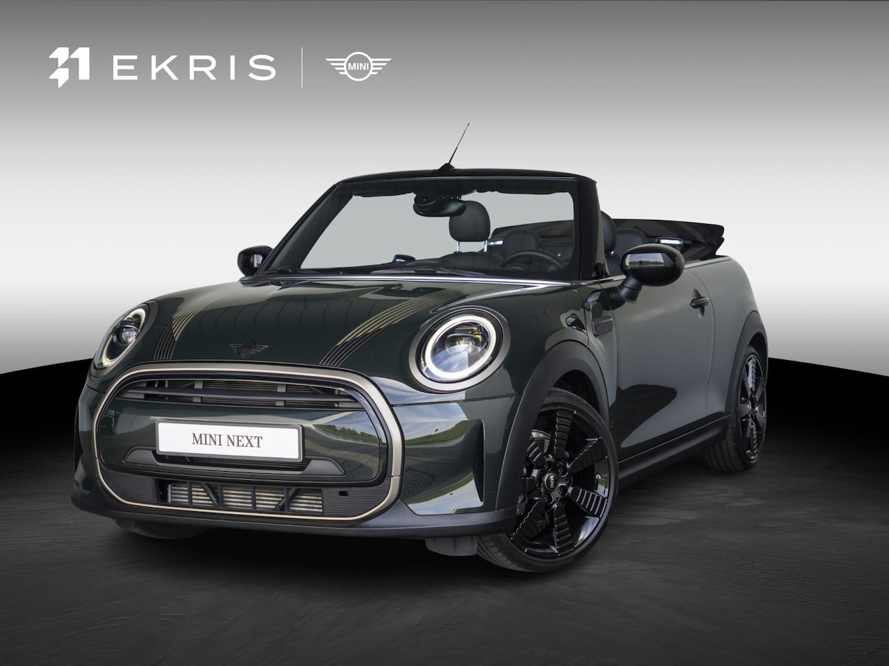 MINI Cabrio - Cooper Aut. Resolute Edition + Comfort Access + Stoelverwarming + 18 Pulse Spoke schwarz / - AutoWereld.nl