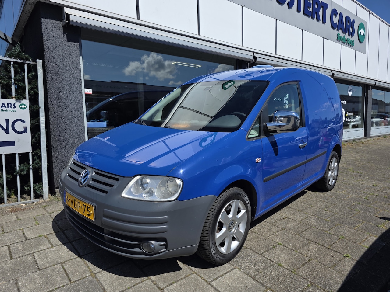 Volkswagen Caddy - 2.0 TDI Airco Bj.2009 Electr. Ramen *LCD Scherm* Sportvelgen* Chrome spiegels* - AutoWereld.nl
