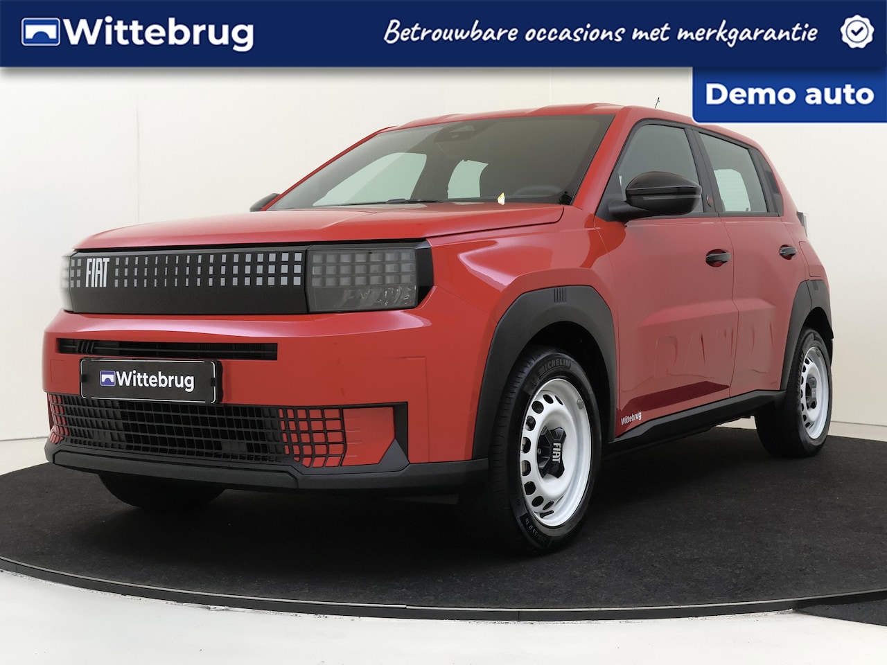 Fiat Grande Panda - RED 11kW 44 kWh | Apple Carplay | Airco DEMO DEAL! - AutoWereld.nl