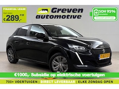Peugeot e-208 - EV Active Pack 50 kWh | Snelladen | SOH 95% | Clima | Carplay | Cruise | LED | Navi | Park