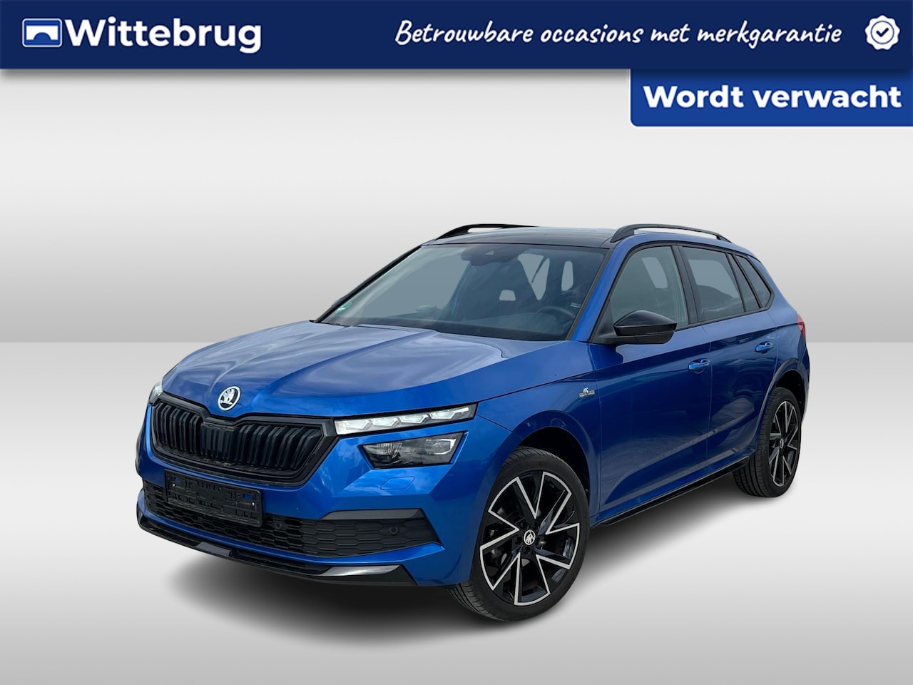 Skoda Kamiq - 1.5 TSI Monte Carlo DSG Automaat Panoramadak / 18" LM velgen / App-connect / Sportstoelen - AutoWereld.nl