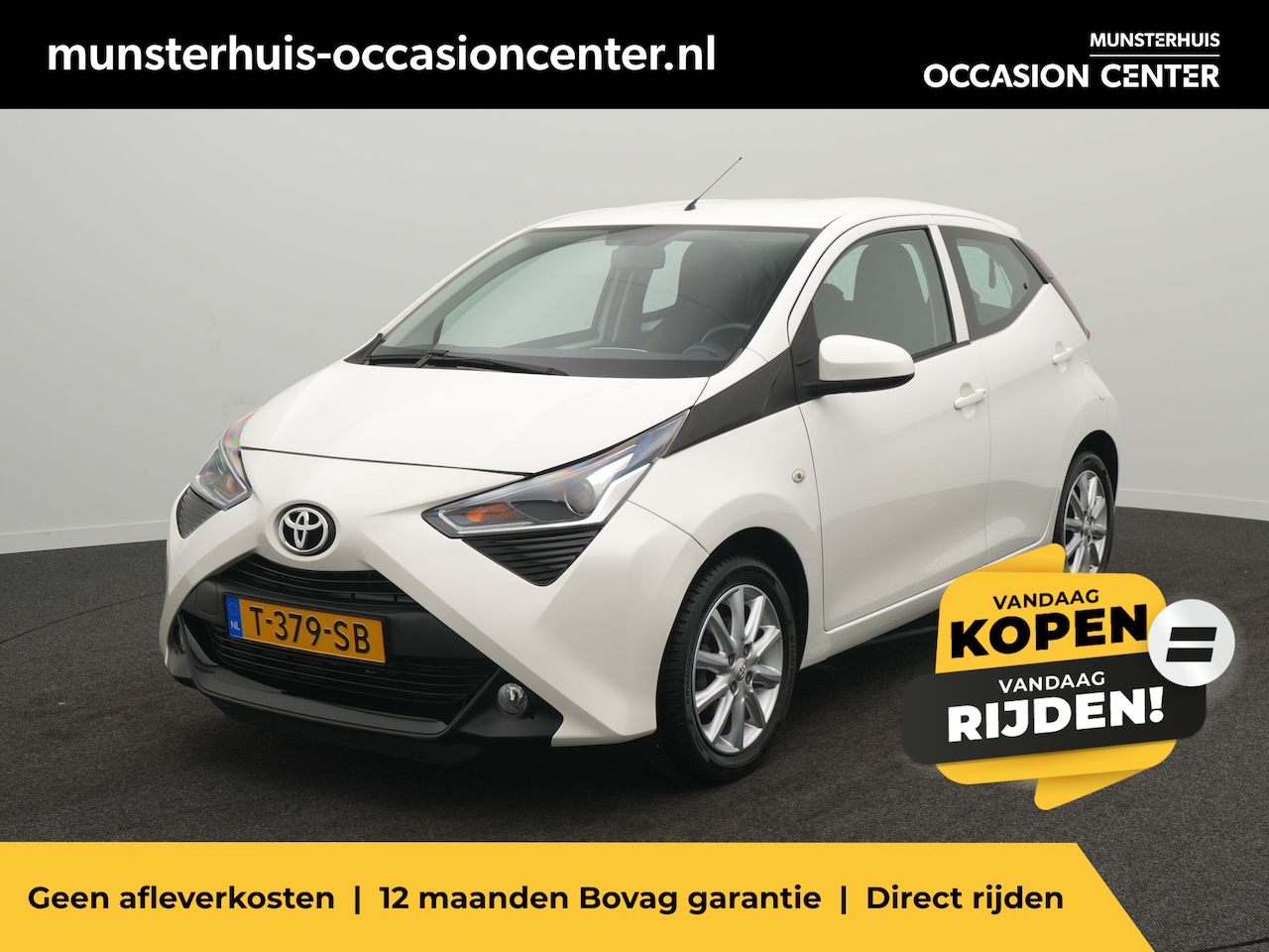 Toyota Aygo - 1.0 VVT-i X-Play - RIJKLAARPRIJS - All Seasonbanden - Achteruitrijcamera - Apple Carplay - - AutoWereld.nl