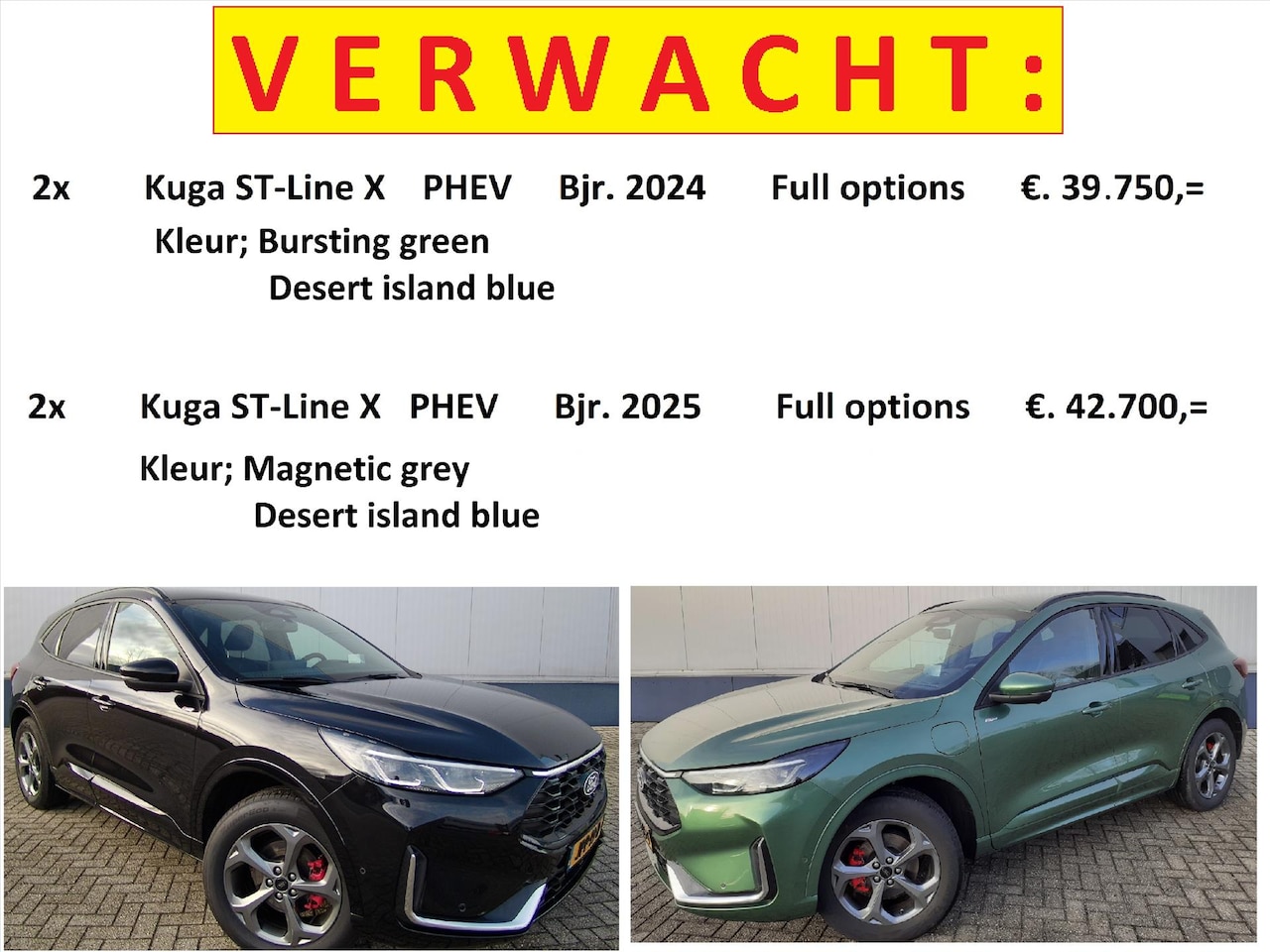 Ford Kuga - 2.5 PHEV 243pk e-CVT ST-Line X - AutoWereld.nl