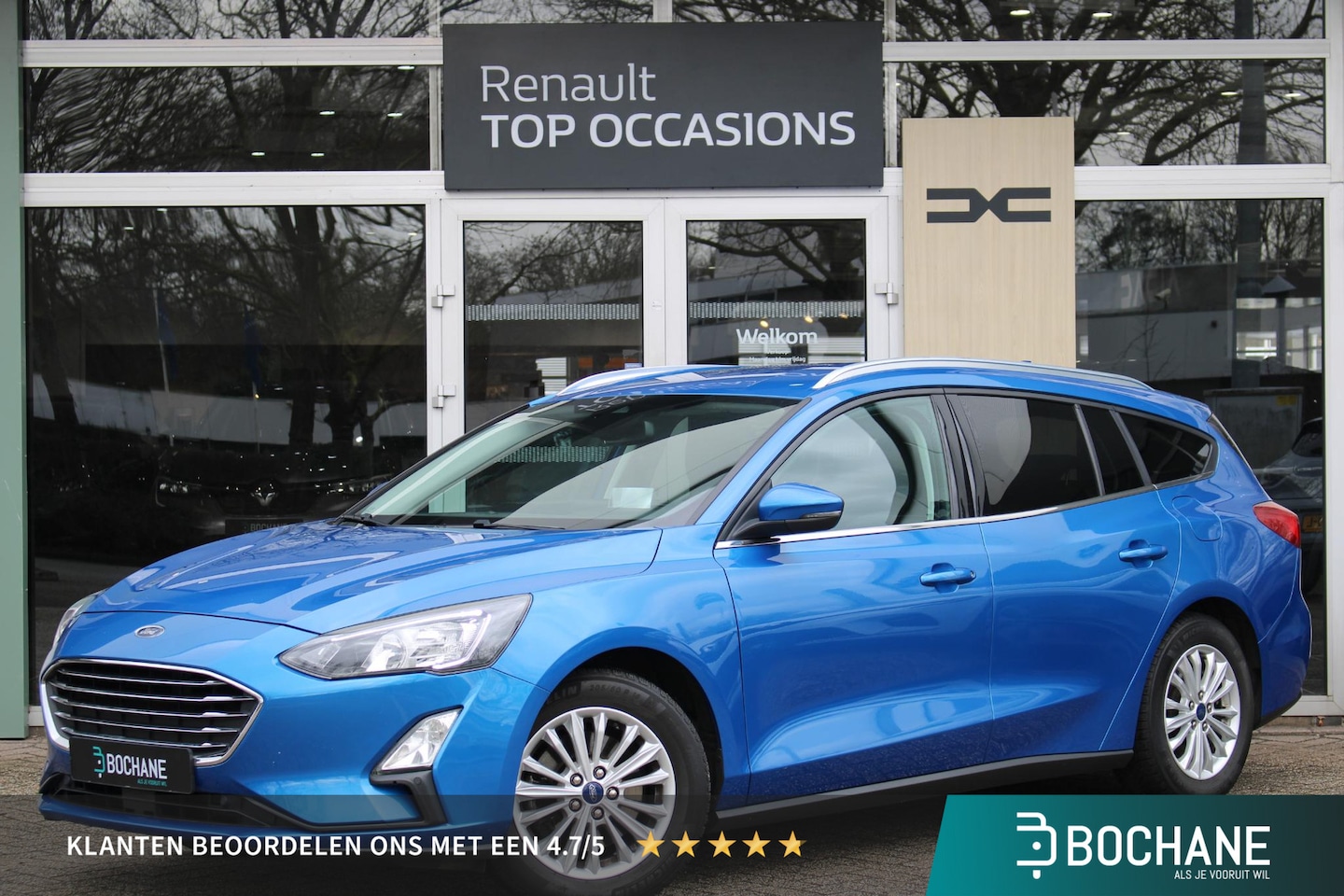 Ford Focus Wagon - 1.0 EcoBoost Titanium X Business Trekhaak | Voorruit verwarming + Stuurwielverwarming | Ac - AutoWereld.nl