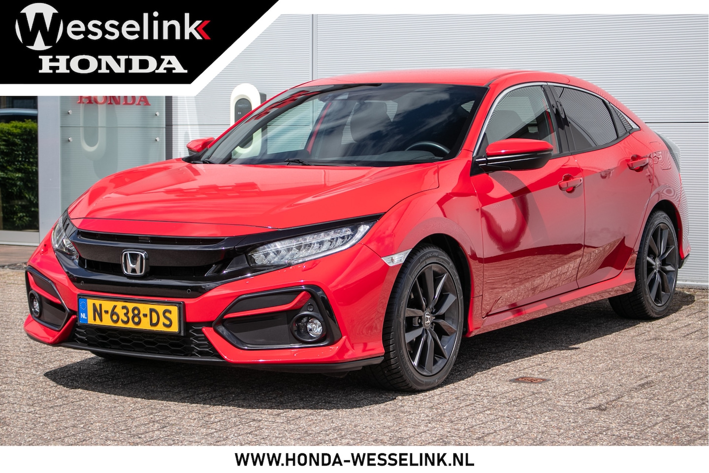 Honda Civic - 1.0 i-VTEC Elegance automaat - Ad. cruise | Dealerond. | Android Auto/Apple CP - AutoWereld.nl