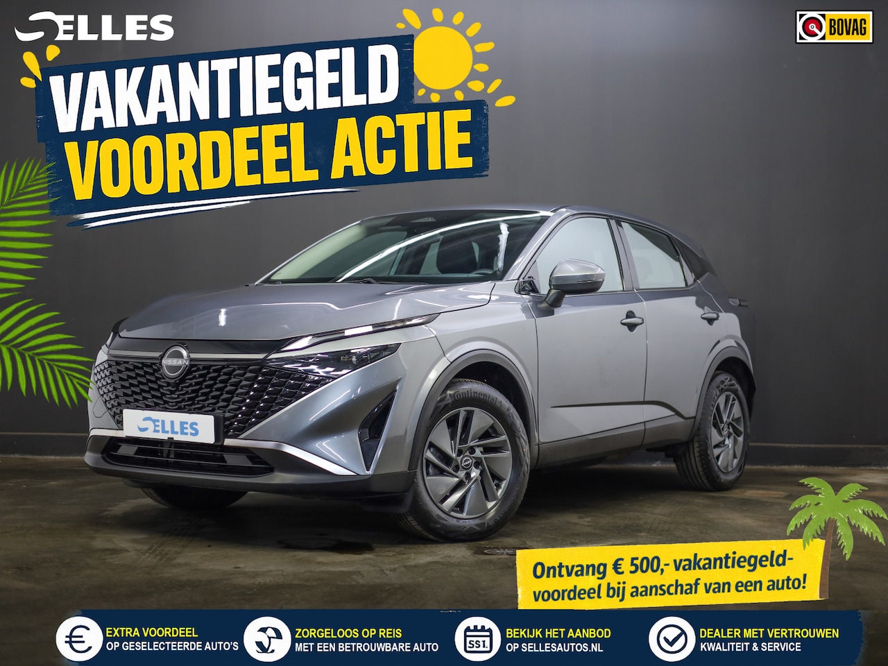 Nissan Qashqai - Acenta 1.3 MHYB  | 360 Camera | Adaptieve cruise control | Applecarplay - AutoWereld.nl