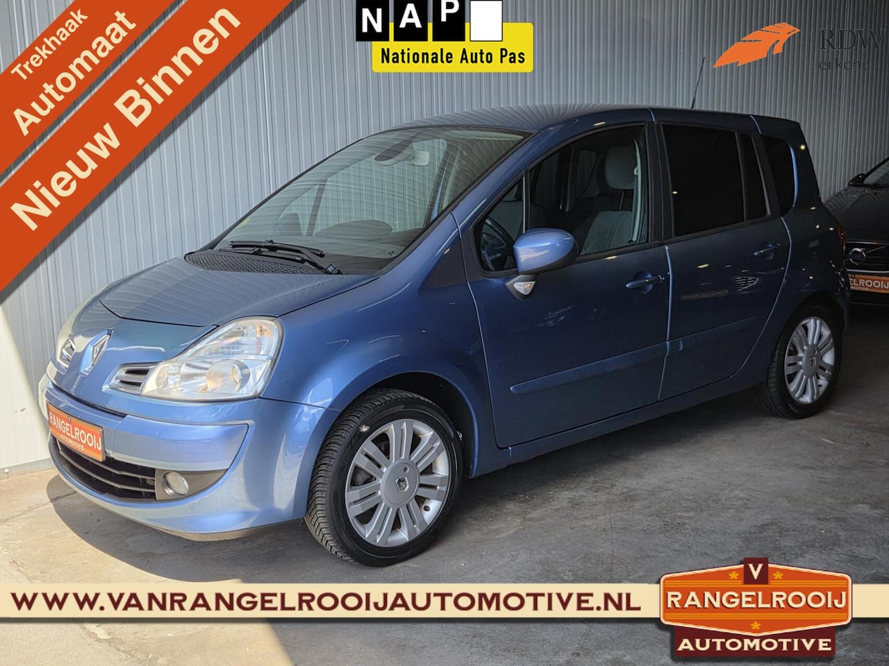 Renault Grand Modus - 1.6-16V Dynamique Automaat, trekh., cruise, clima, 16" lmv - AutoWereld.nl