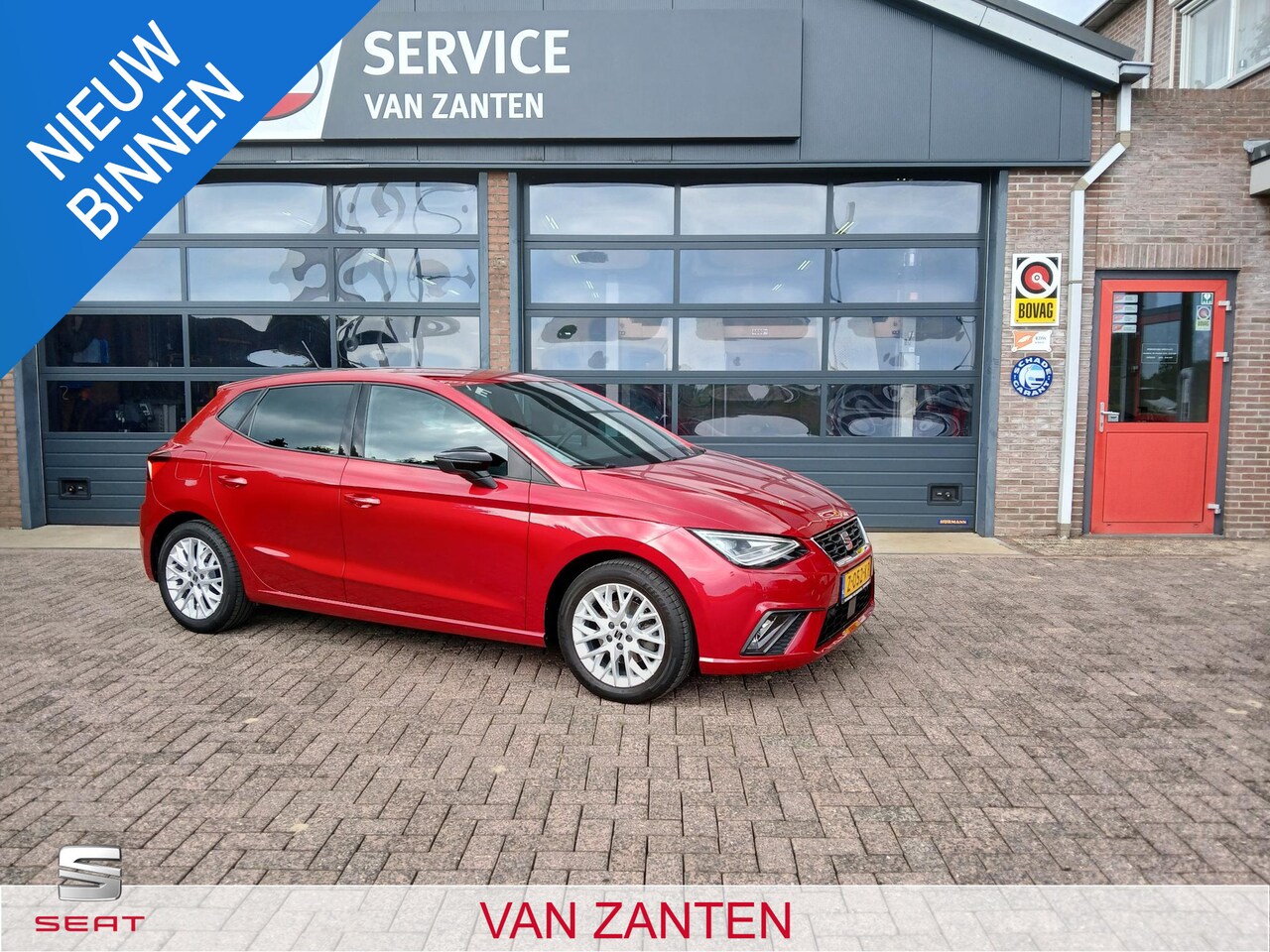SEAT Ibiza - 1.0 TSI (110pk) FR Business Intense + Navigatie + LED + Camera - AutoWereld.nl