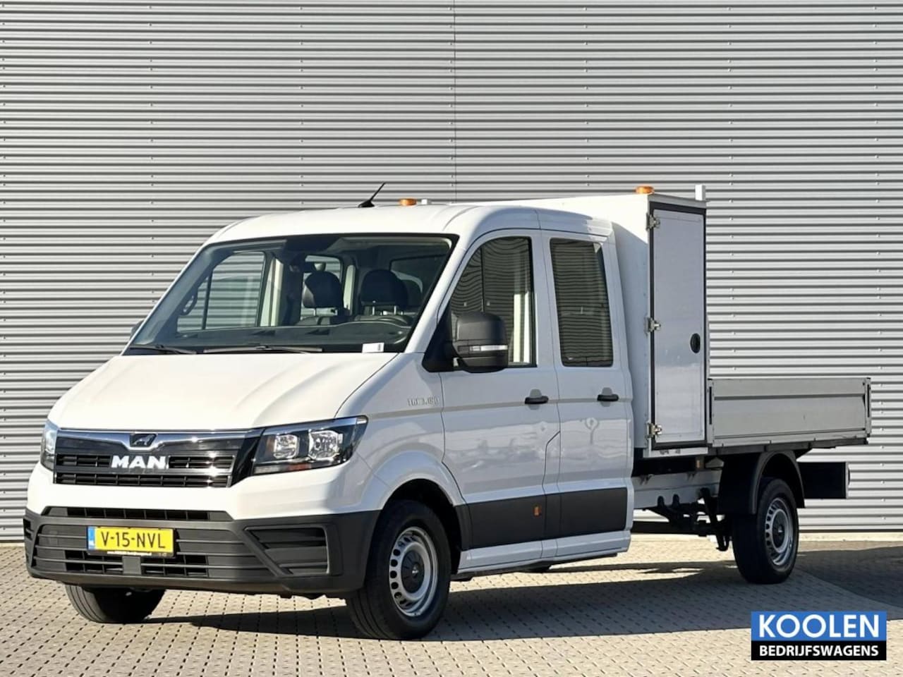 MAN TGE - 35 2.0 180PK L4 DC openlaadbak LANG dubbele cabine - AutoWereld.nl
