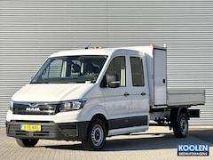 MAN TGE - 35 2.0 180PK L4 DC openlaadbak LANG dubbele cabine