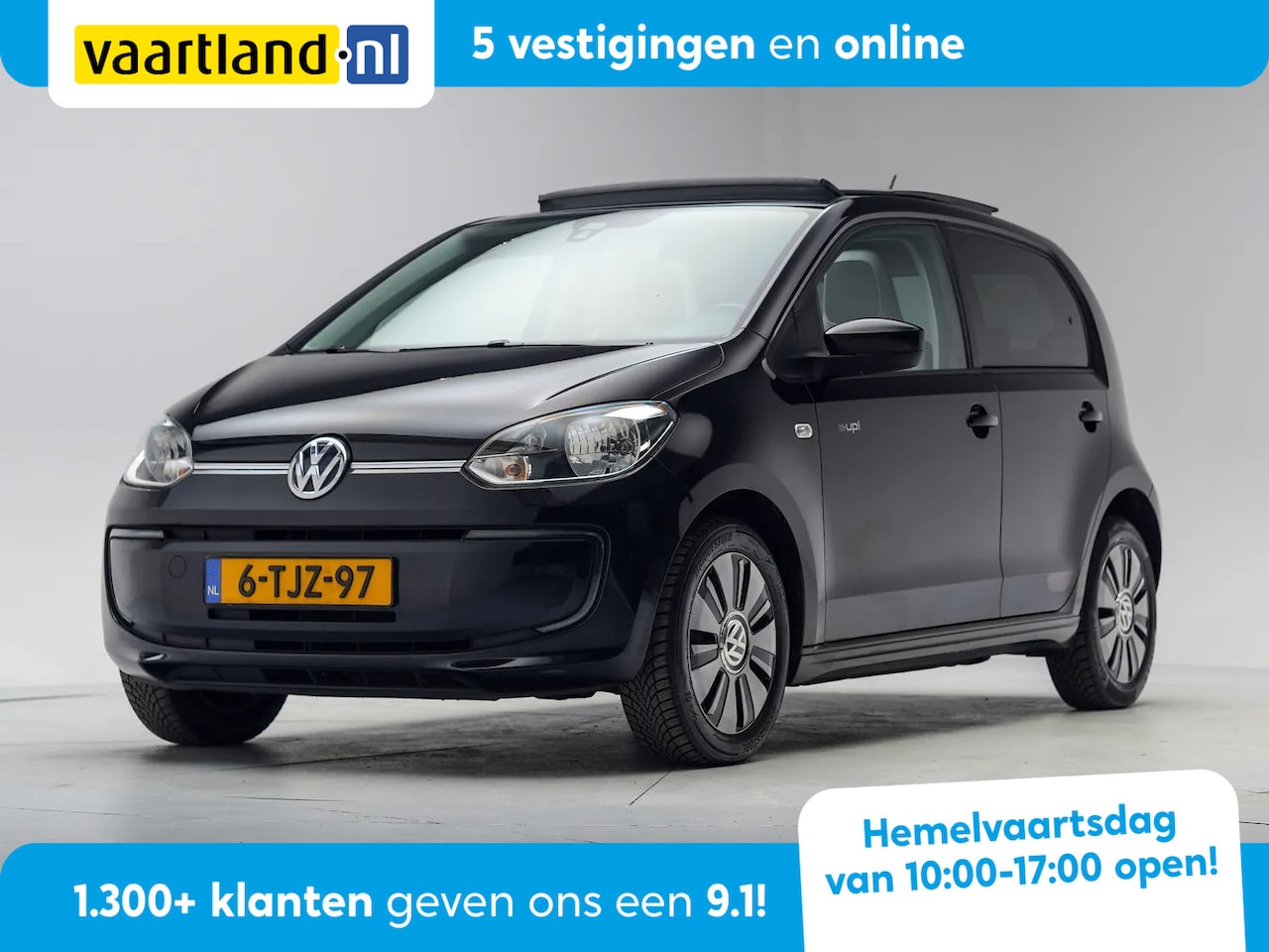 Volkswagen Up! - Volkswagen e-Up [Panoramadak Airco Stoelverwarming] - AutoWereld.nl