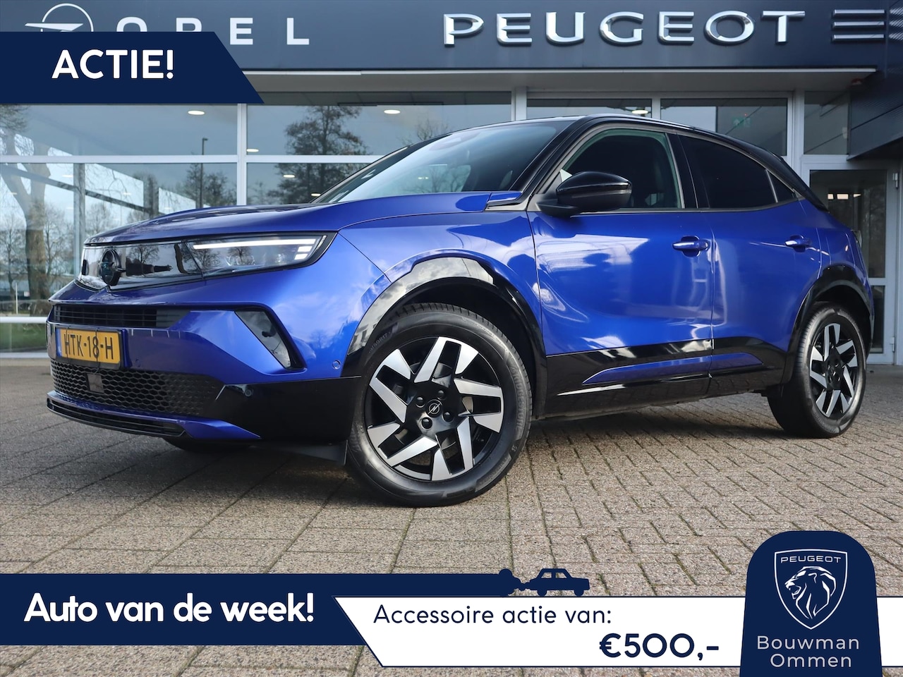Opel Mokka - *Auto van de Week* GS Turbo Hybrid 145pk eDCT Automaat, Rijklaarprijs, Navigatie Adaptieve - AutoWereld.nl