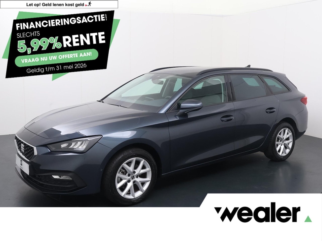 SEAT Leon Sportstourer - 1.0 eTSI Style Business Intense | 110 PK | Automaat | Adaptive cruise control | Achteruitr - AutoWereld.nl