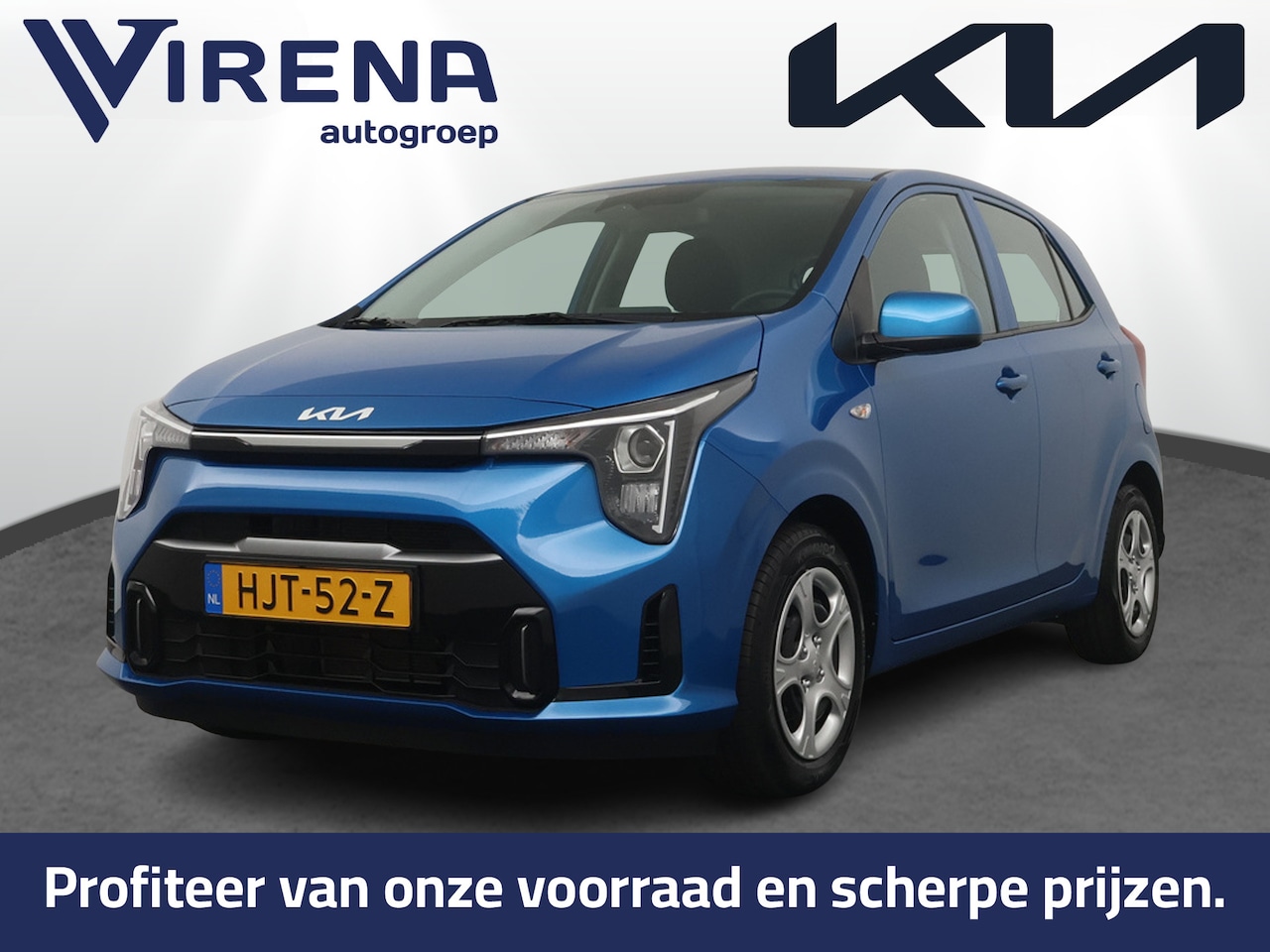 Kia Picanto - 1.0 DPI DynamicLine - Camera - Airco - AppleCarplay - Android Auto - Fabrieksgarantie tot - AutoWereld.nl