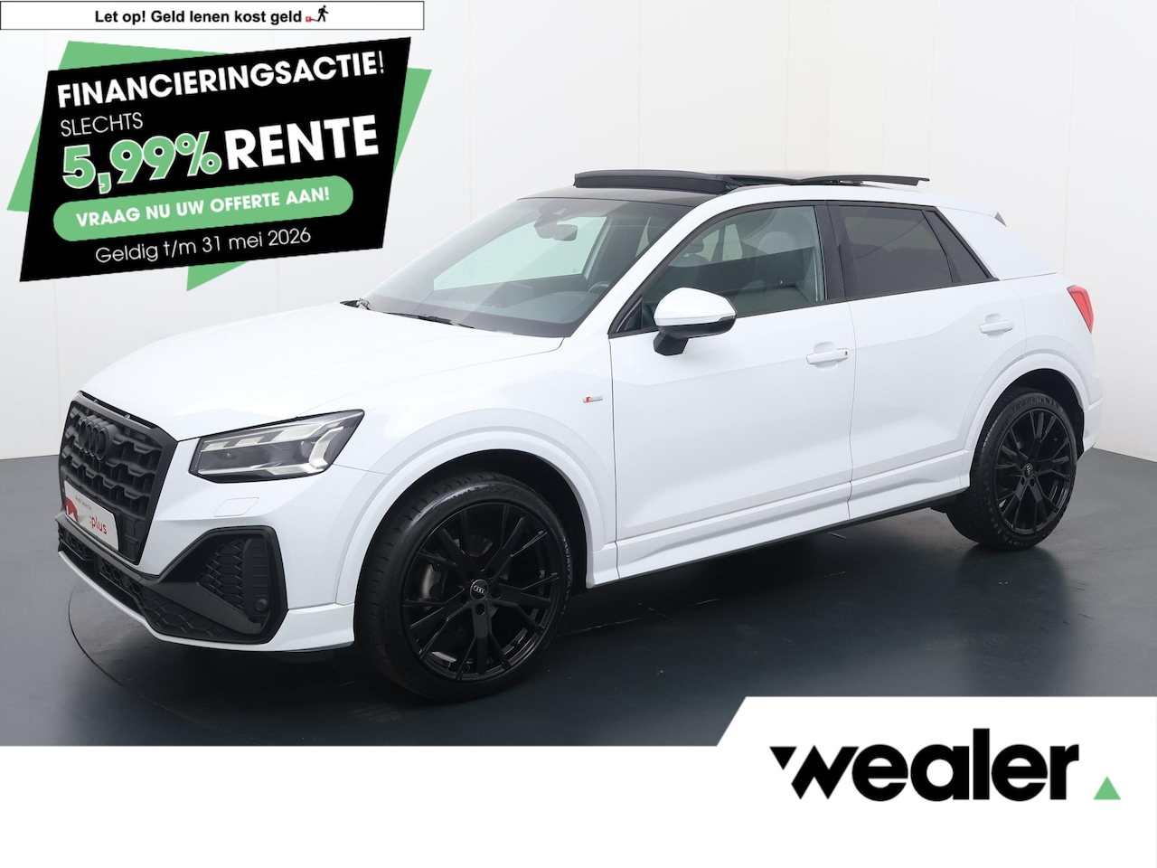 Audi Q2 - 35 TFSI S Edition | 150 PK | Automaat | Trekhaak | Panoramadak | 19" LM velgen | Matrix LE - AutoWereld.nl