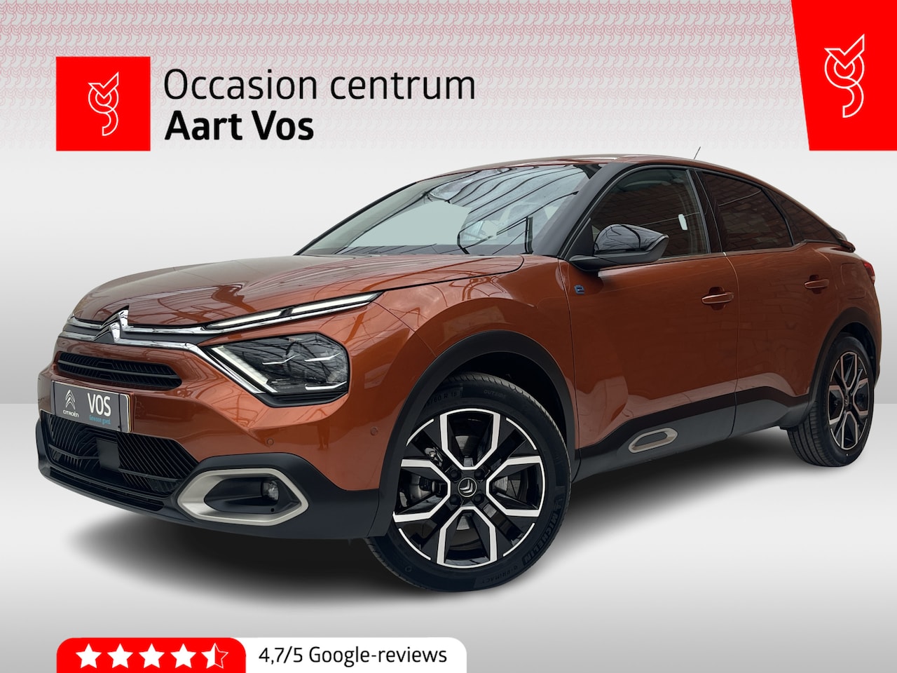 Citroën Ë-C4 - Feel Pack 50 kWh | Stoel- en stuurverwarming | Adaptive Cruise Control | Keyless | Camera - AutoWereld.nl